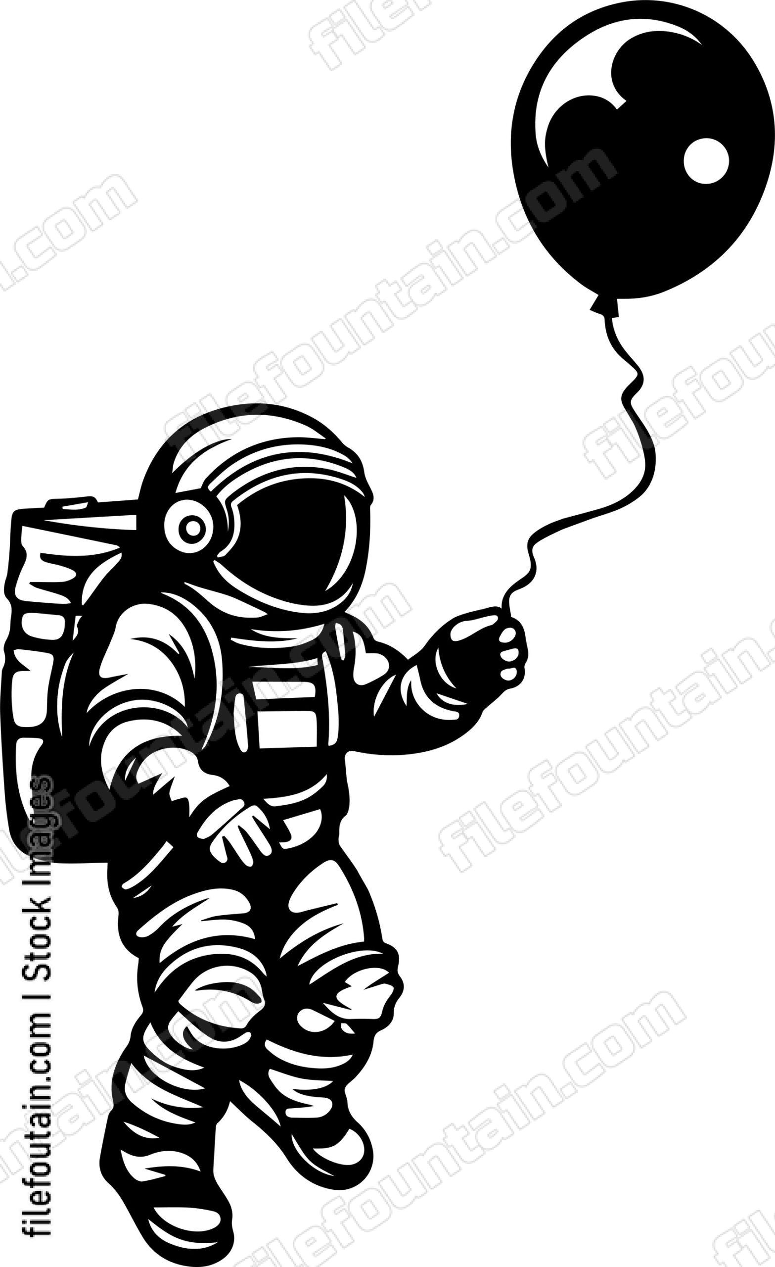 Astronaut With Balloon