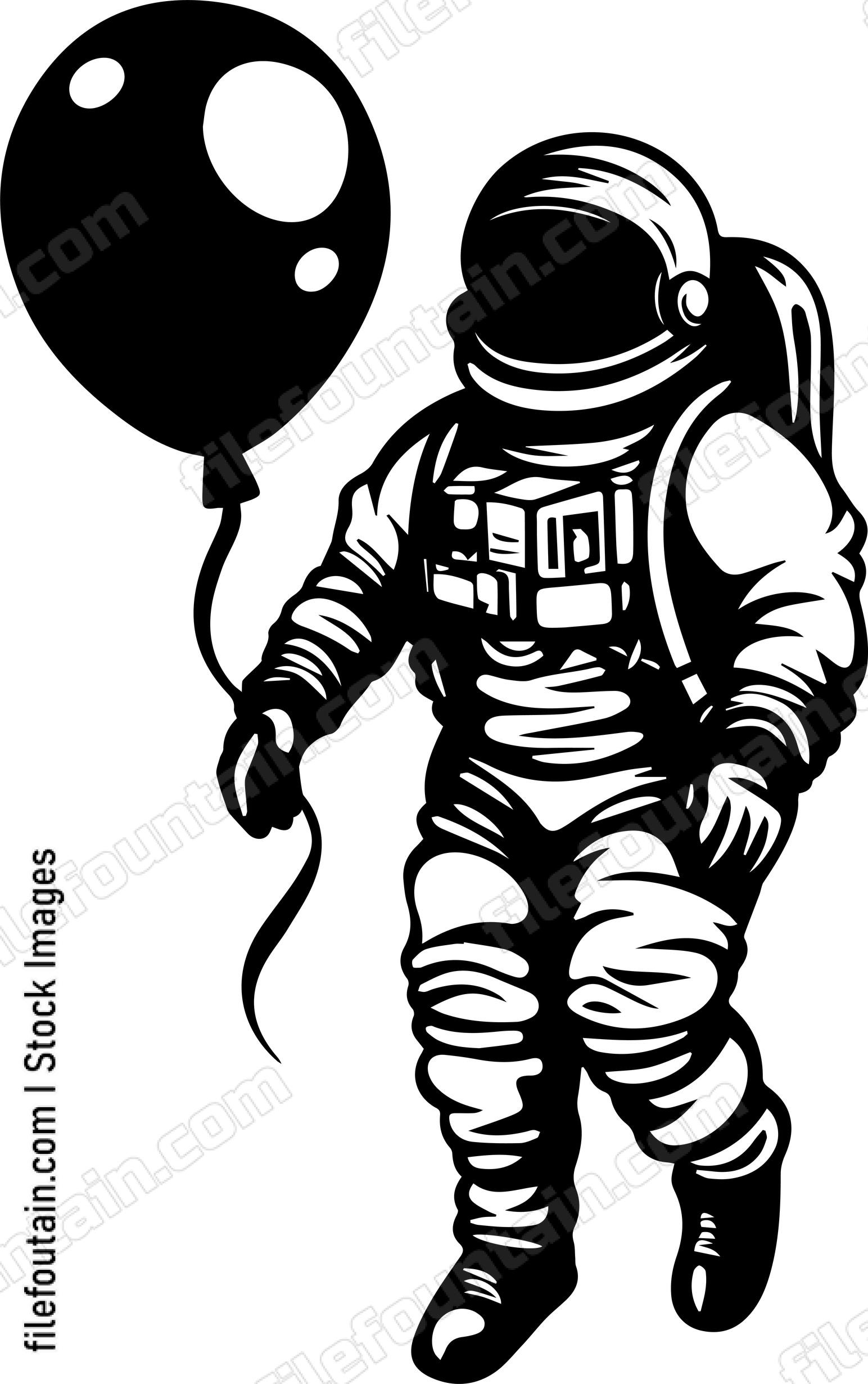 Astronaut With Balloon