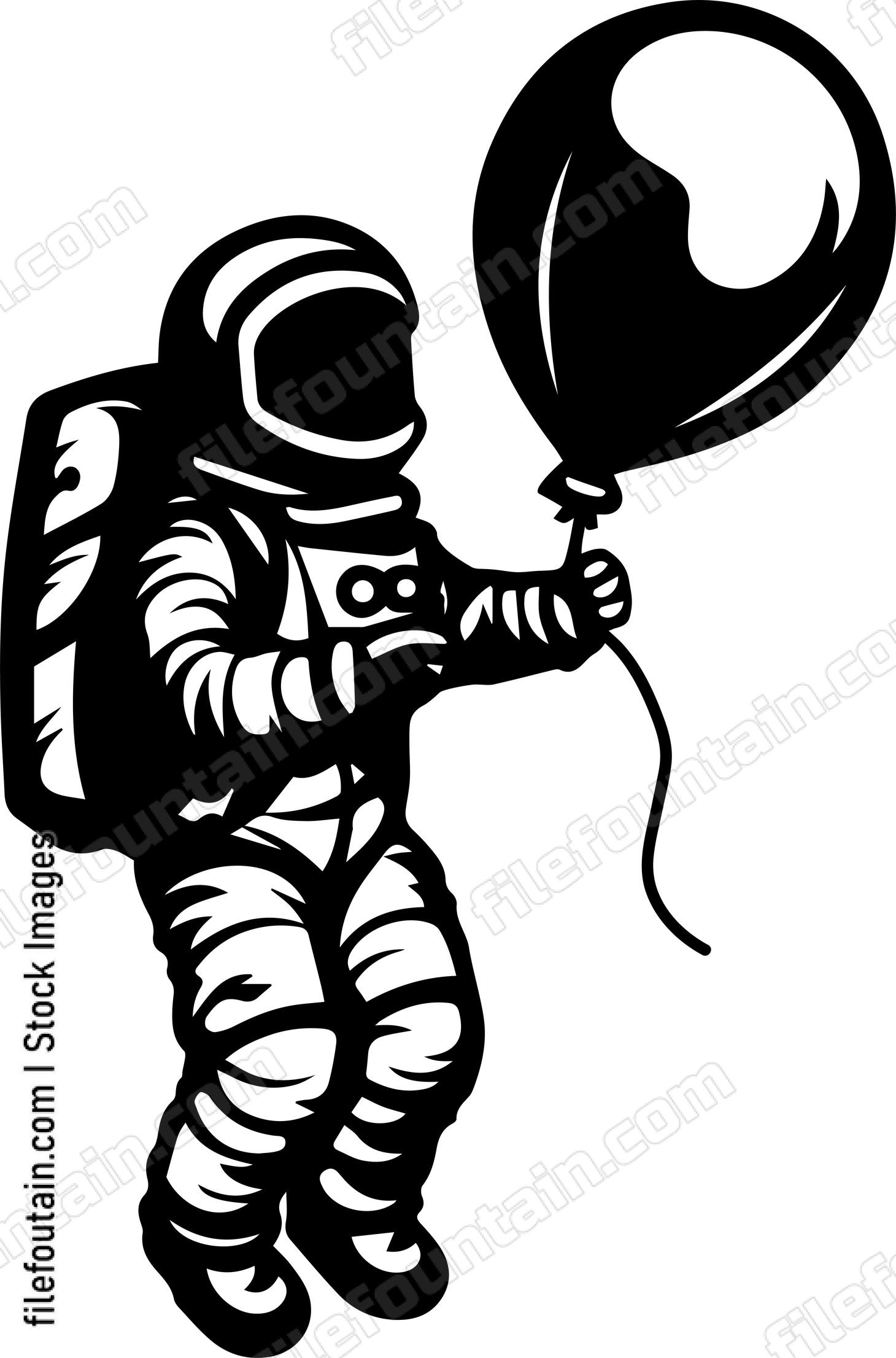 Astronaut With Balloon