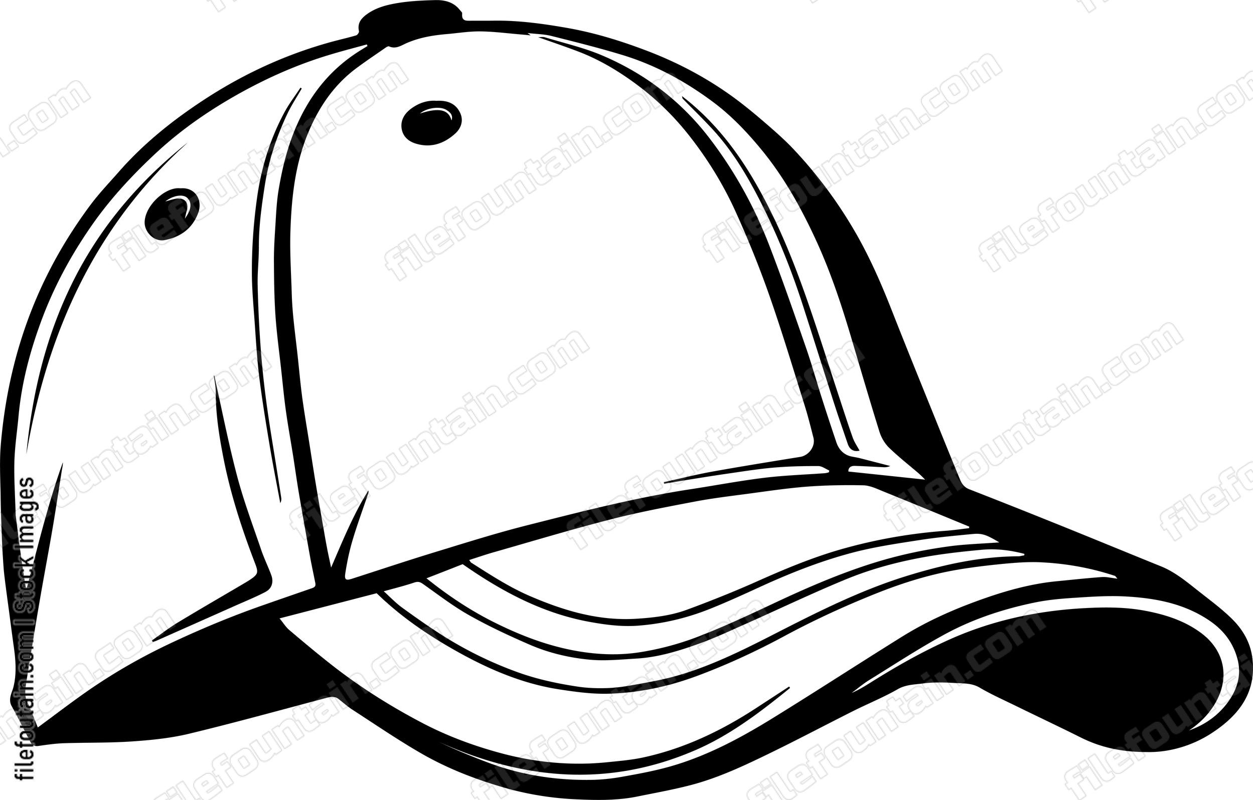 Baseball Cap Back View