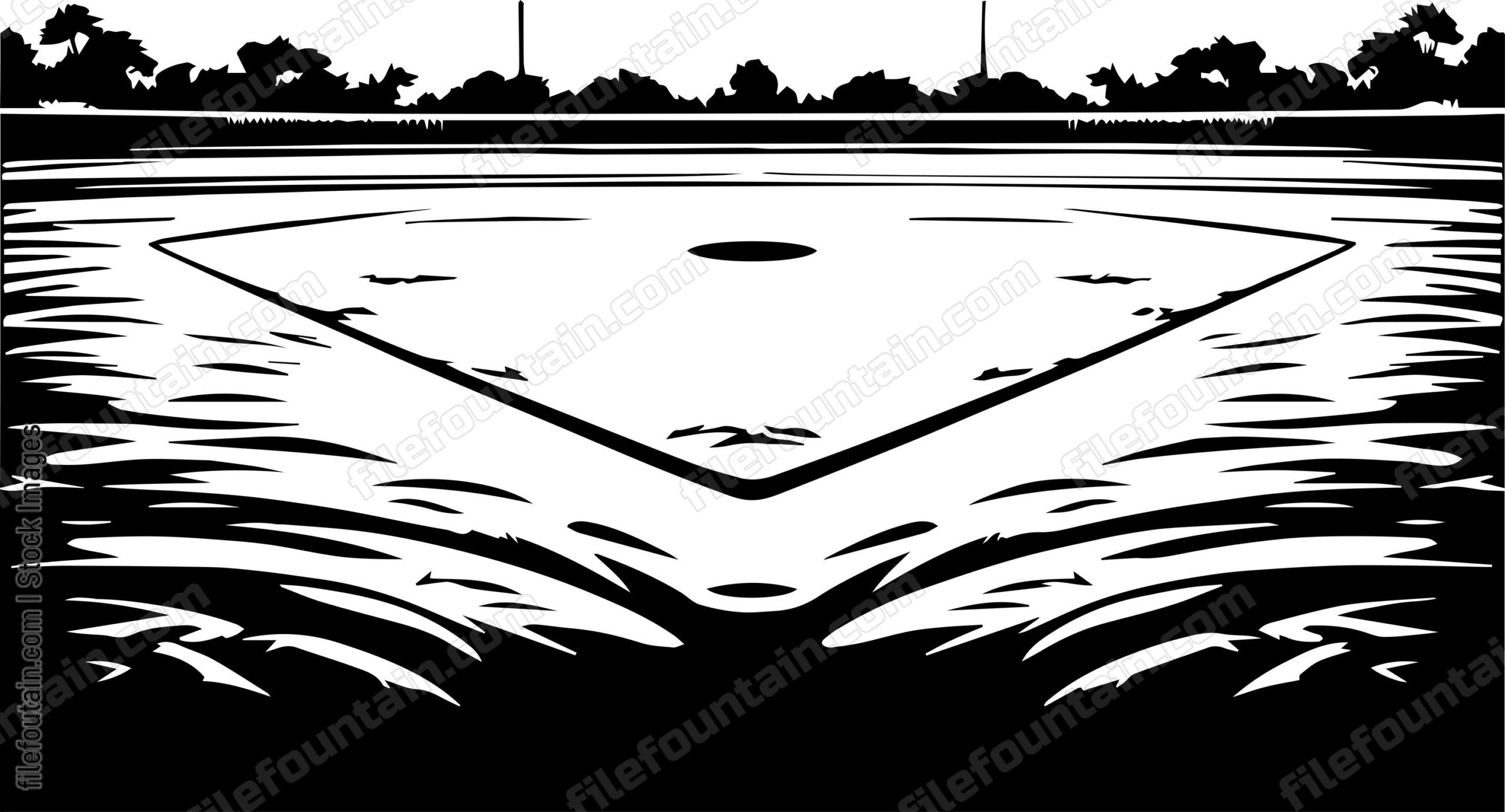 Baseball Field Empty