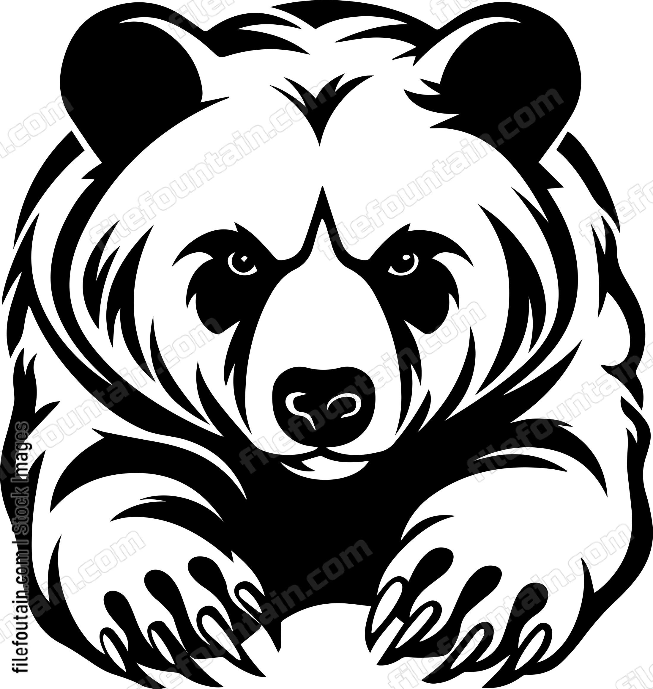 Bear Front Paw