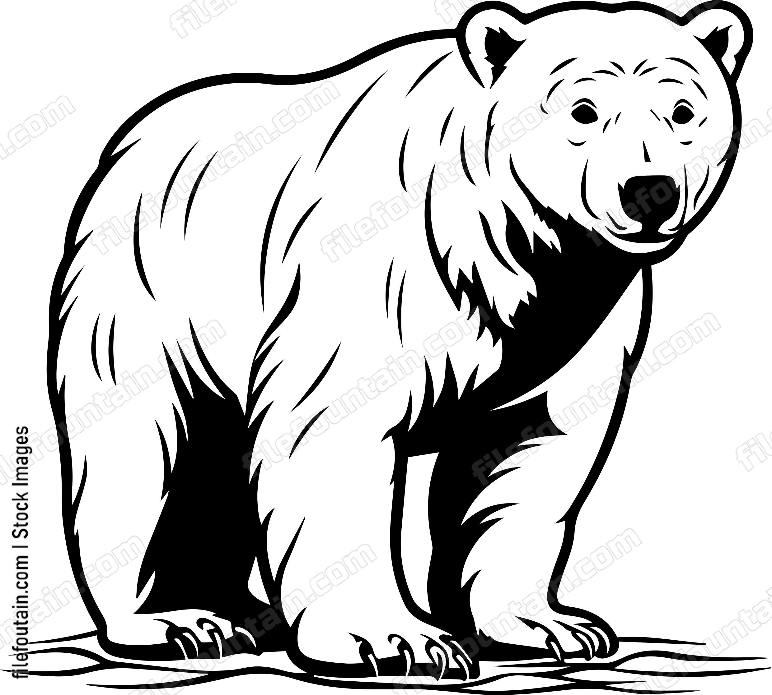 Big Polar Bear