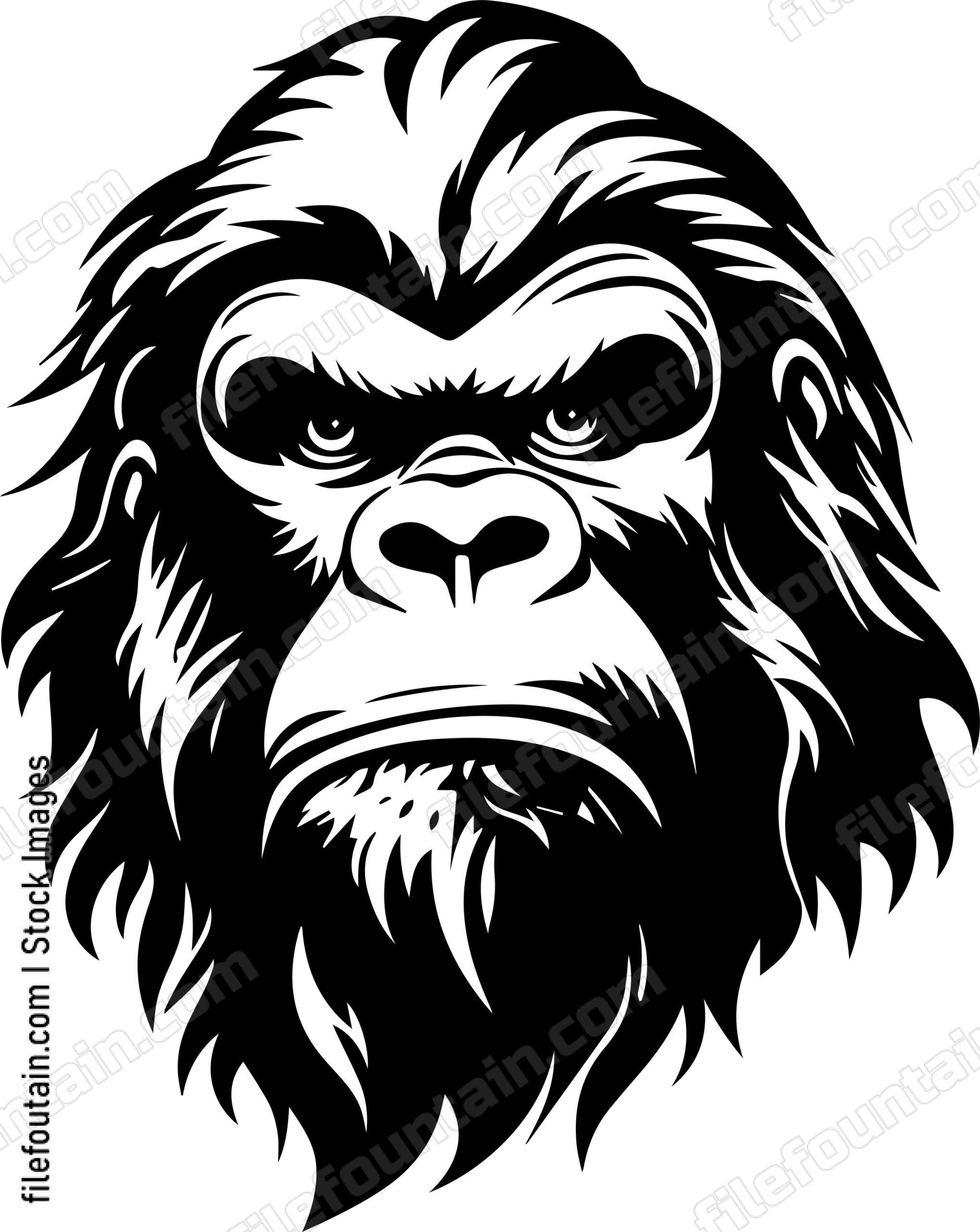 Bigfoot Face
