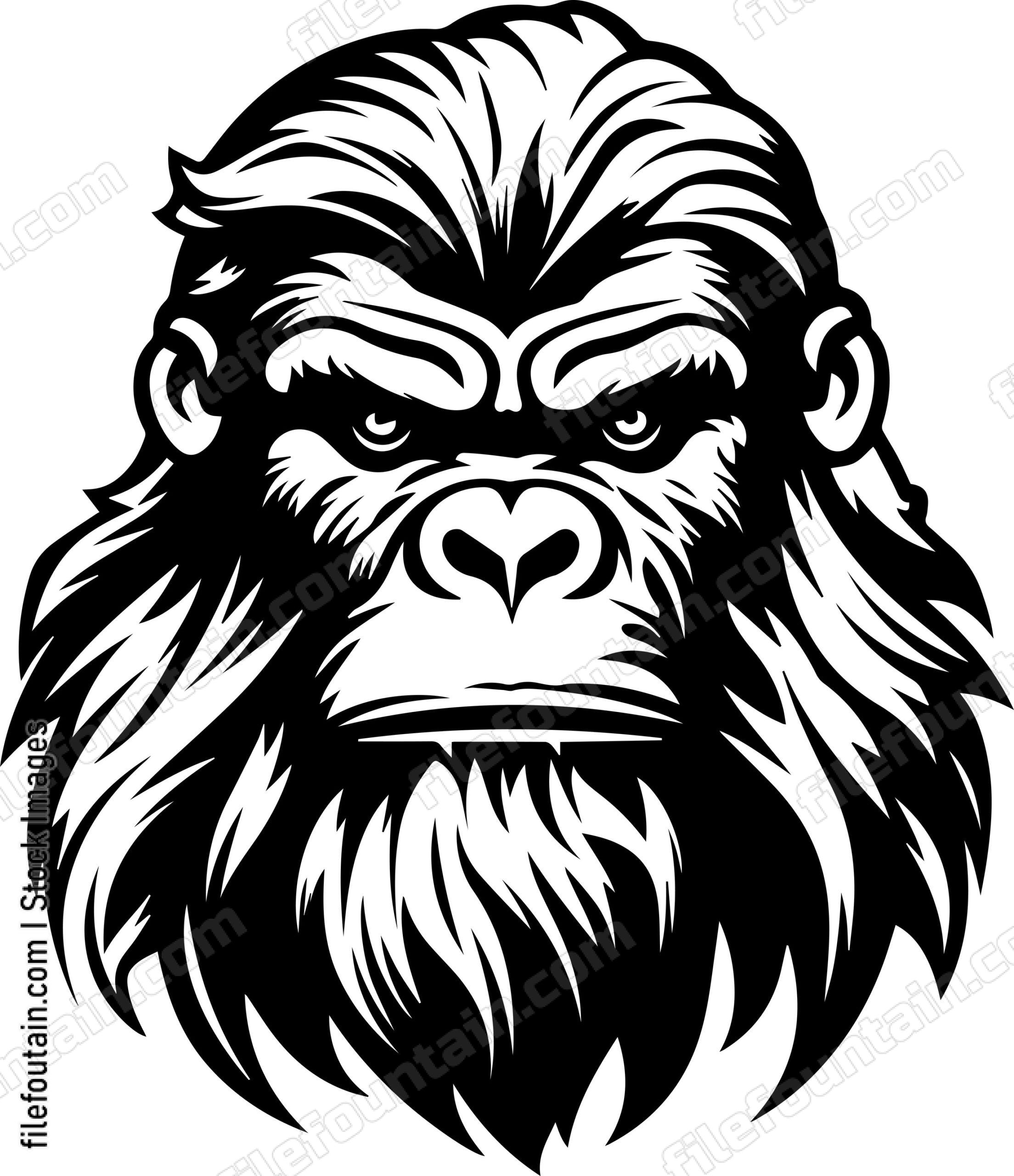 Bigfoot Face