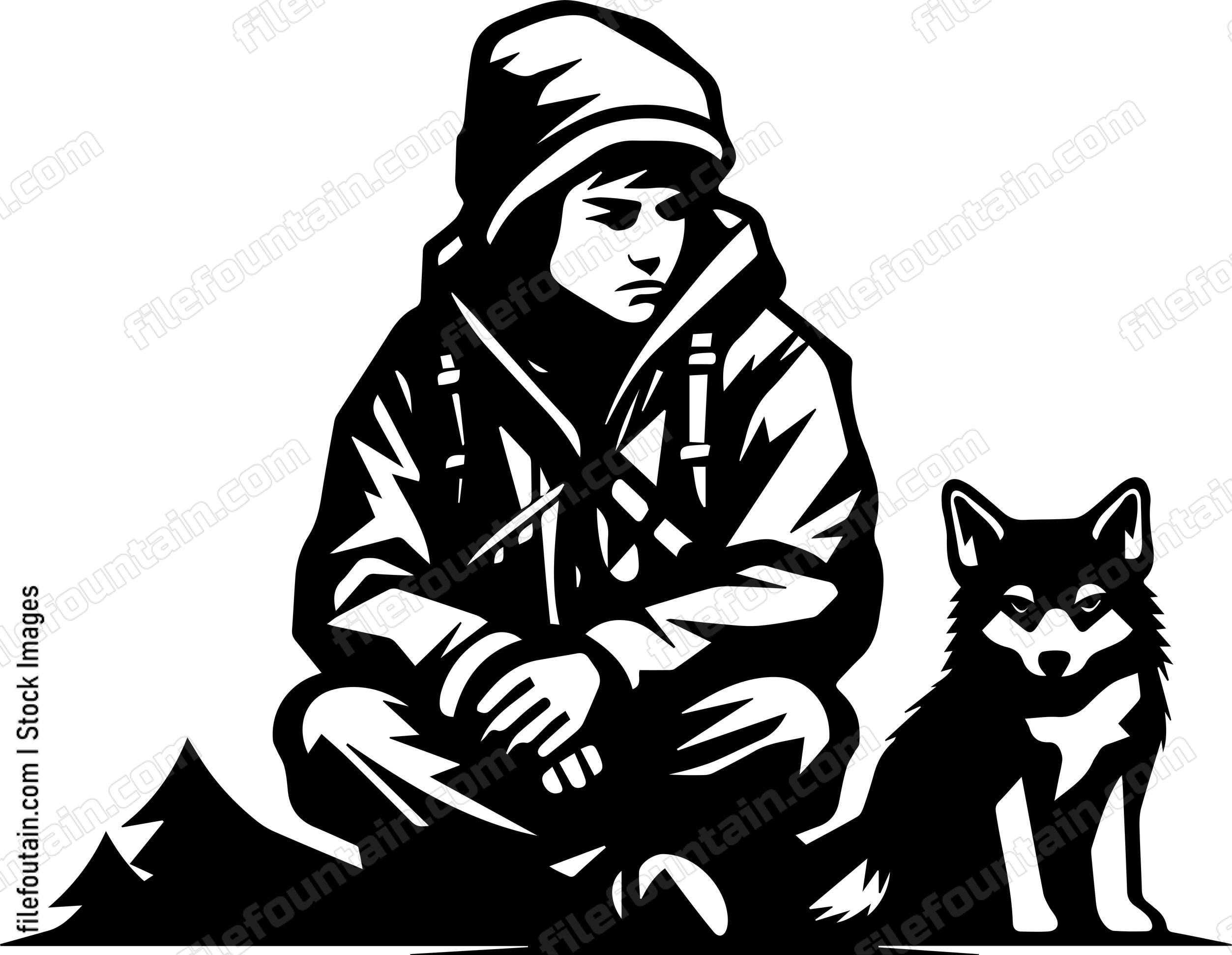 Boy With A Puppy