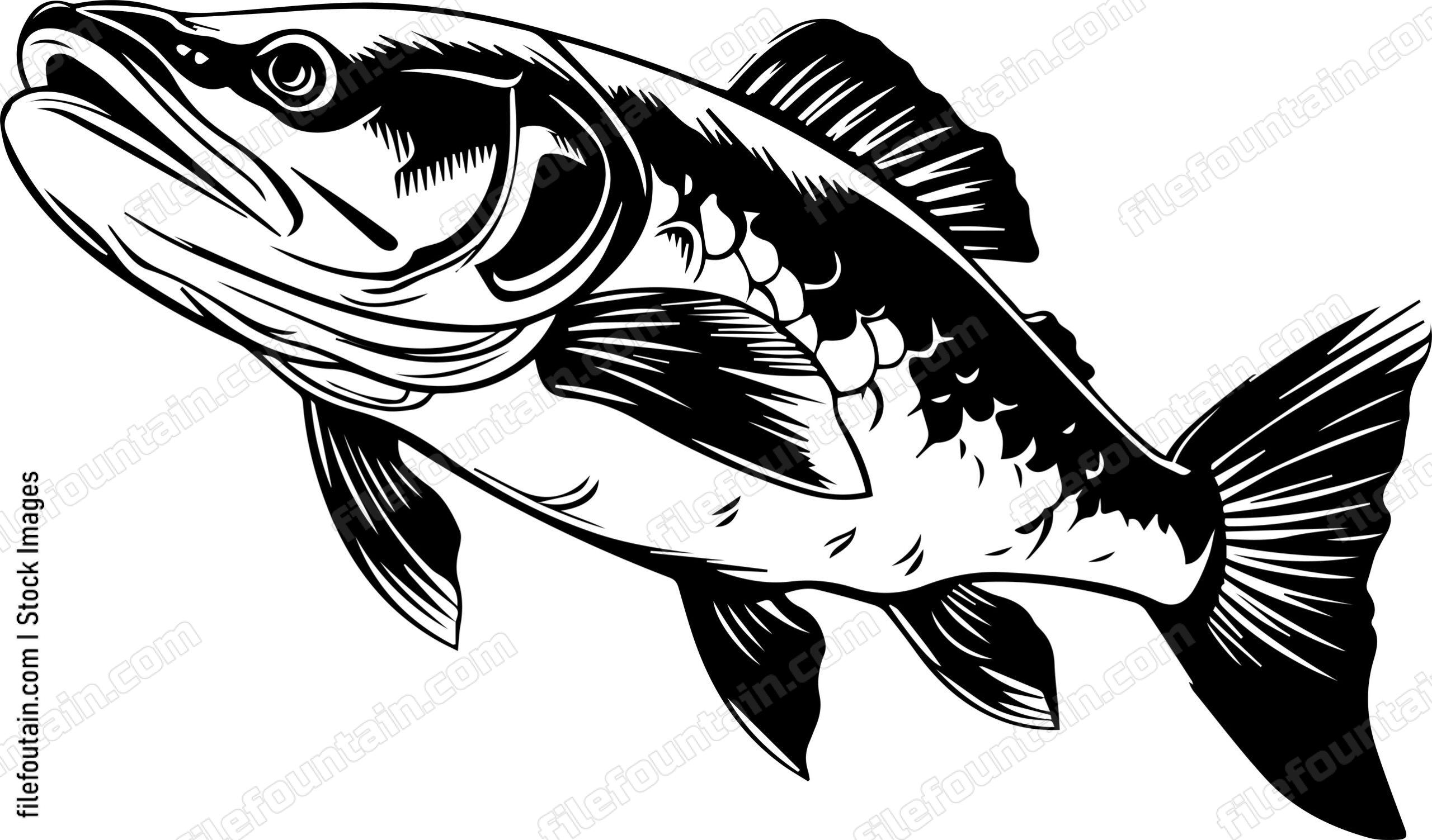 Common Fishing Mascot