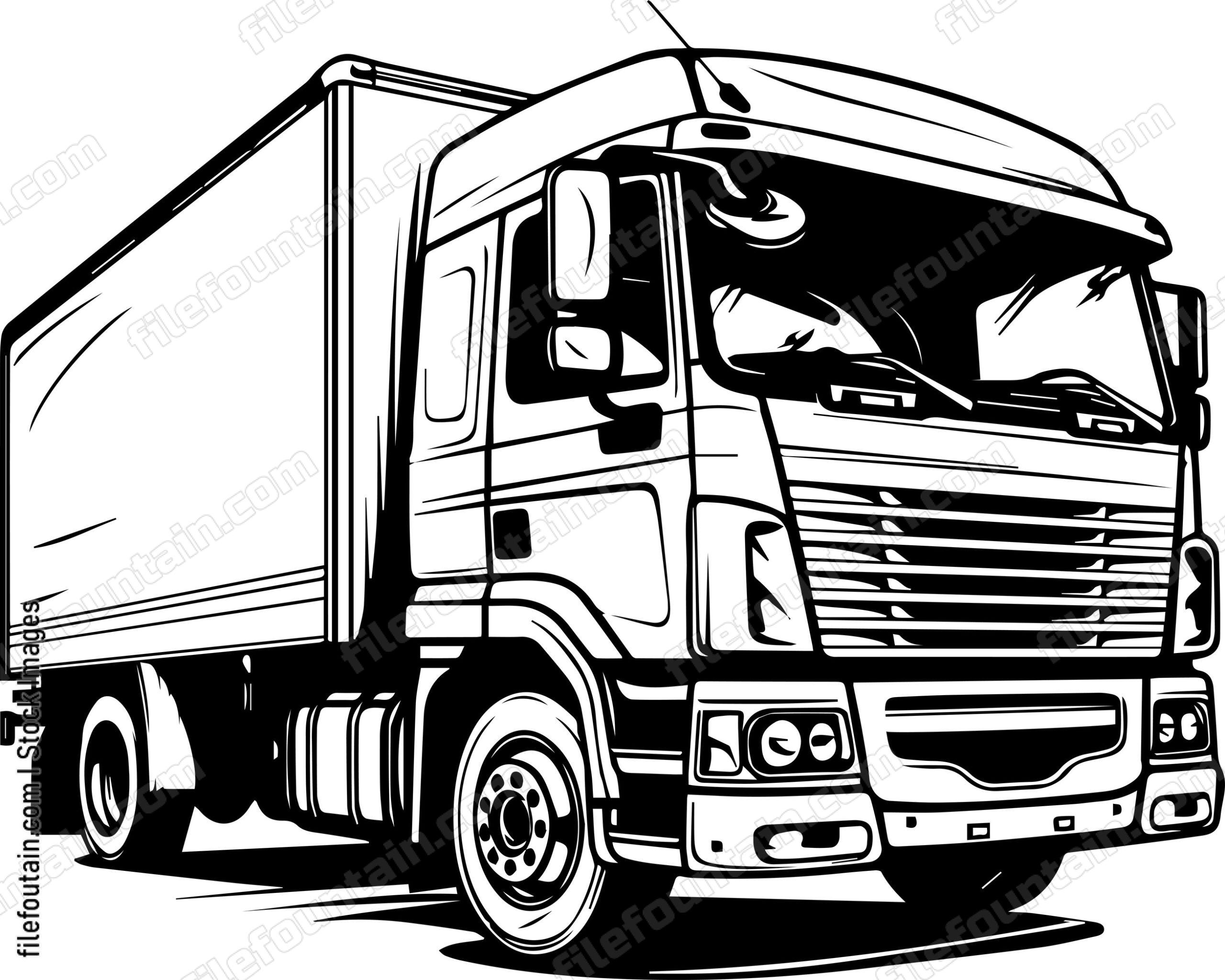 Delivery Company Truck