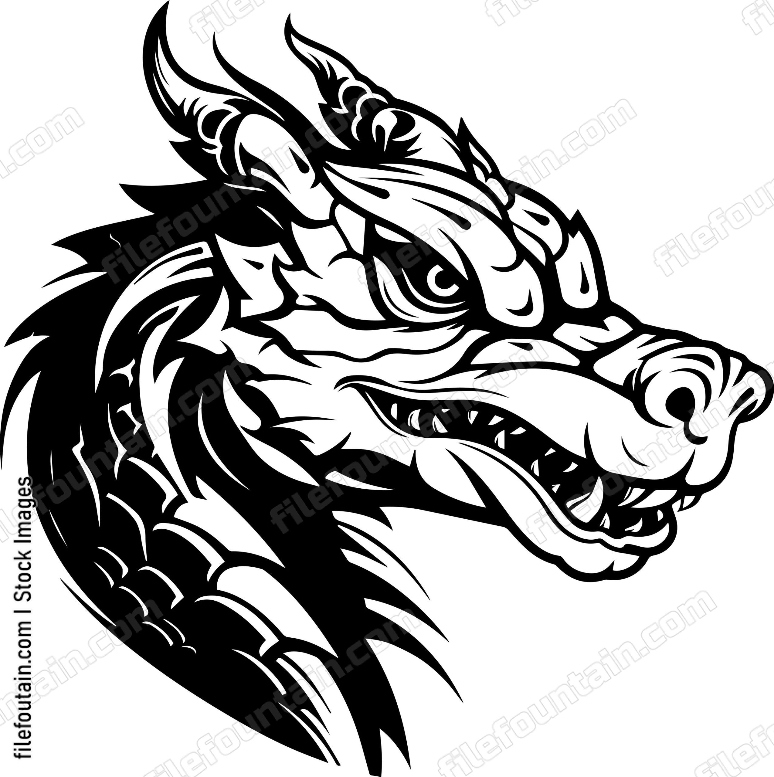 Dragon Head mascot