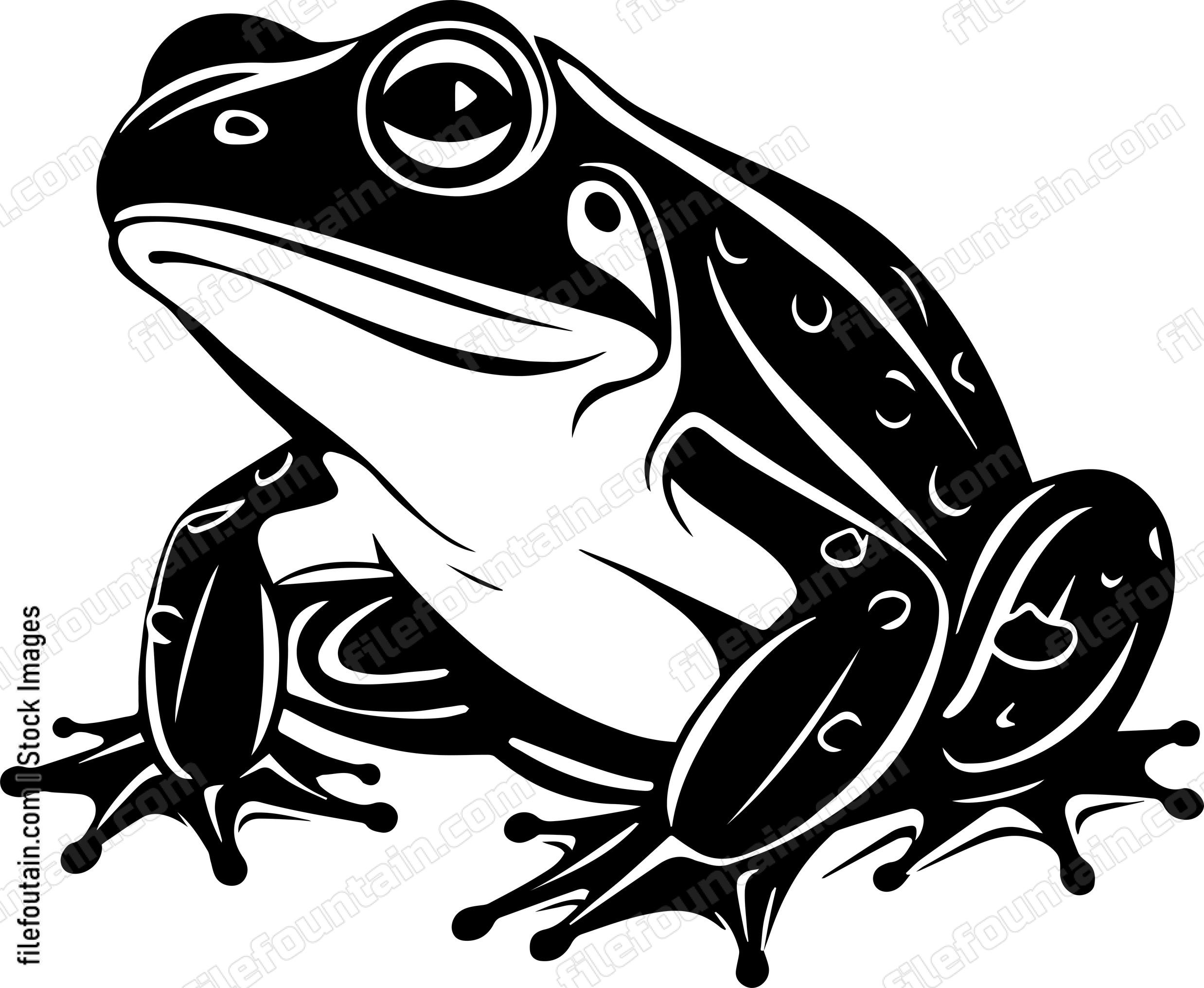 Frog Standing Mascot