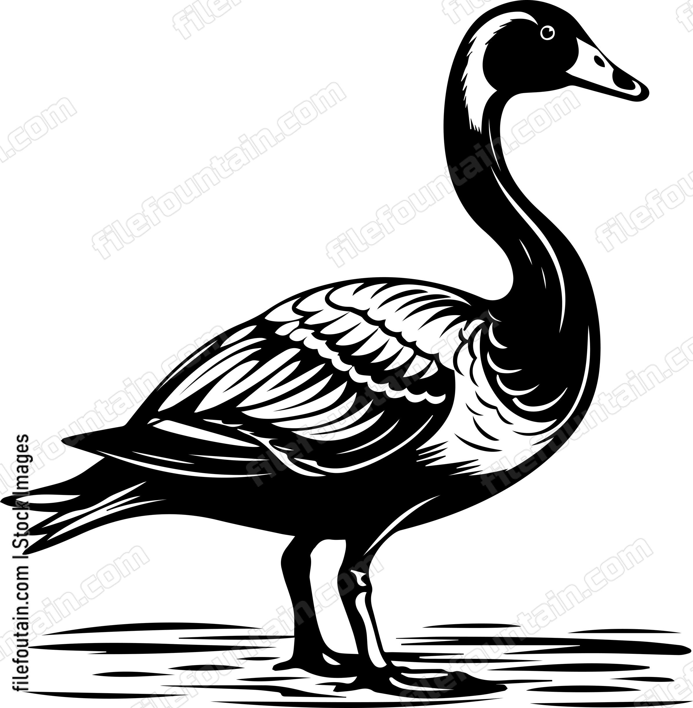 Goose Silhouette