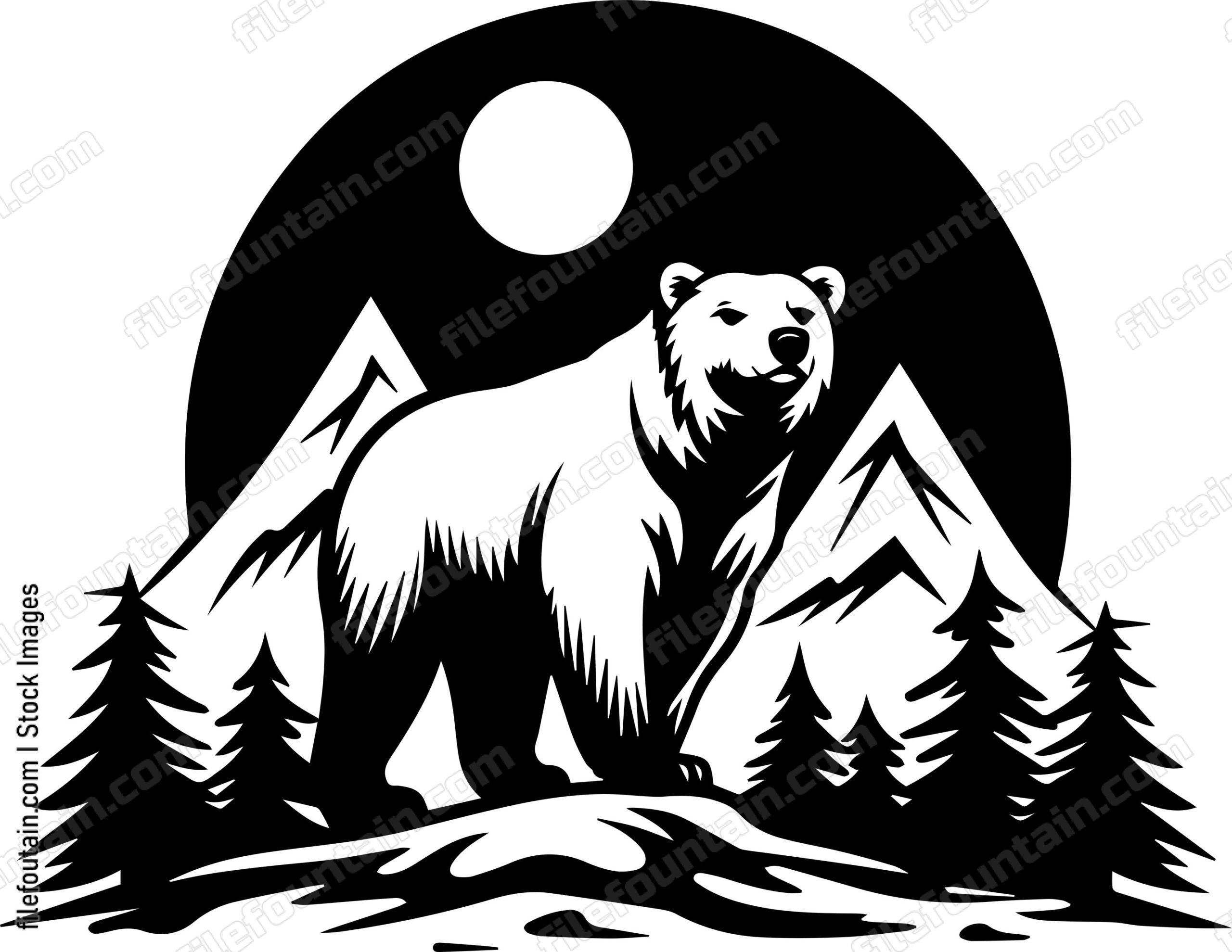 Grizzly Bear Wanderlust Explore Wild