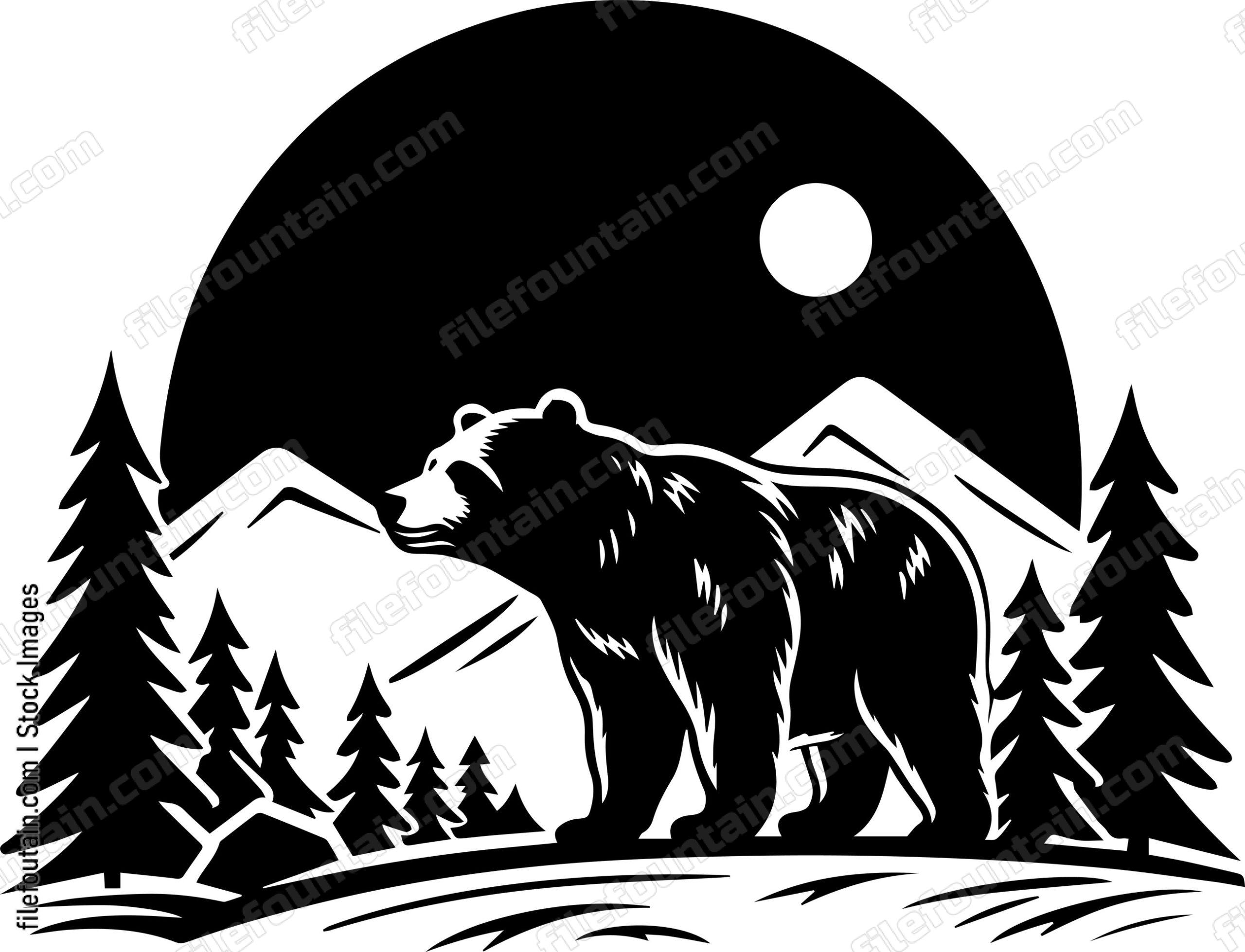 Grizzly Bear Wanderlust Explore Wild