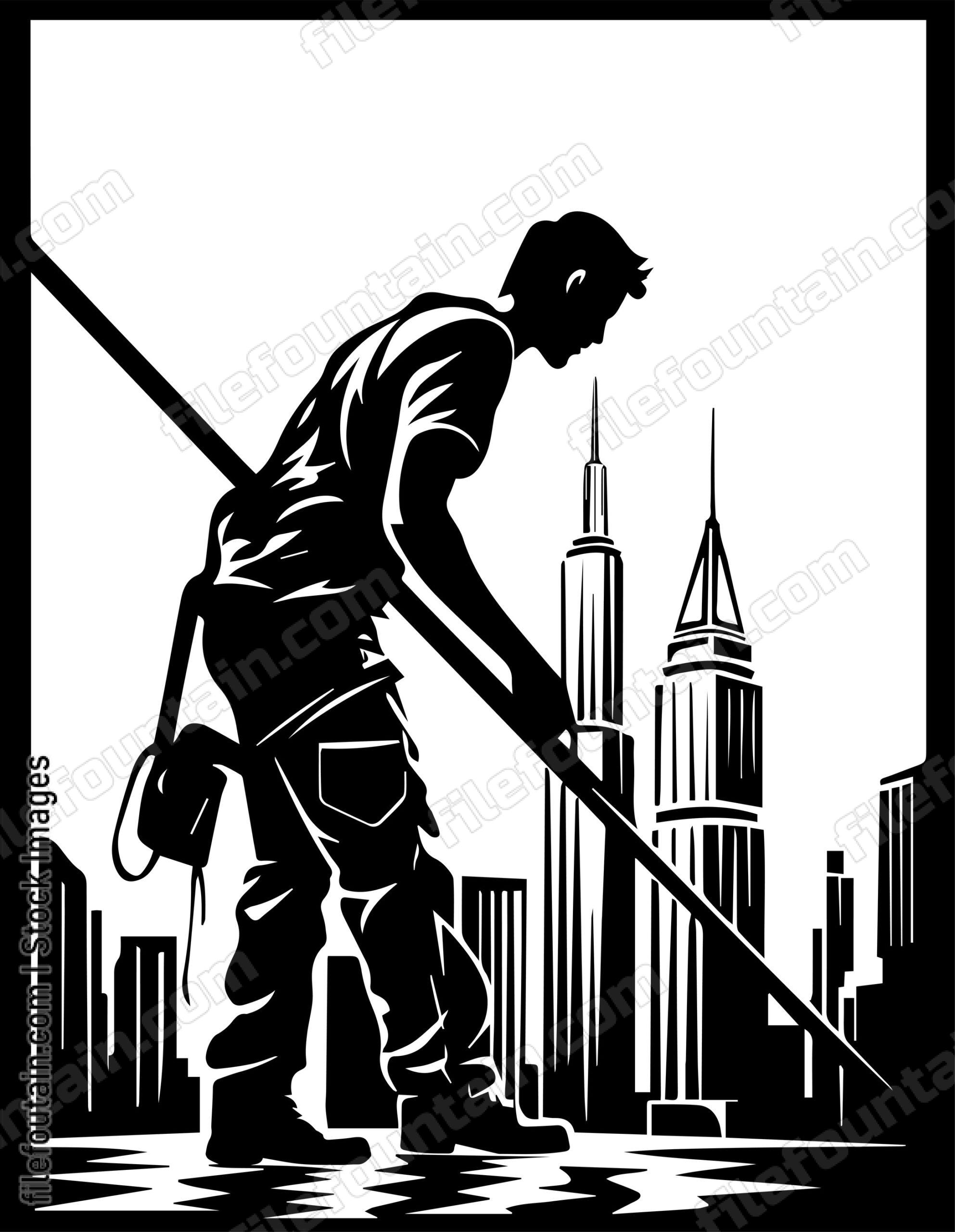 High Rise Window Washer