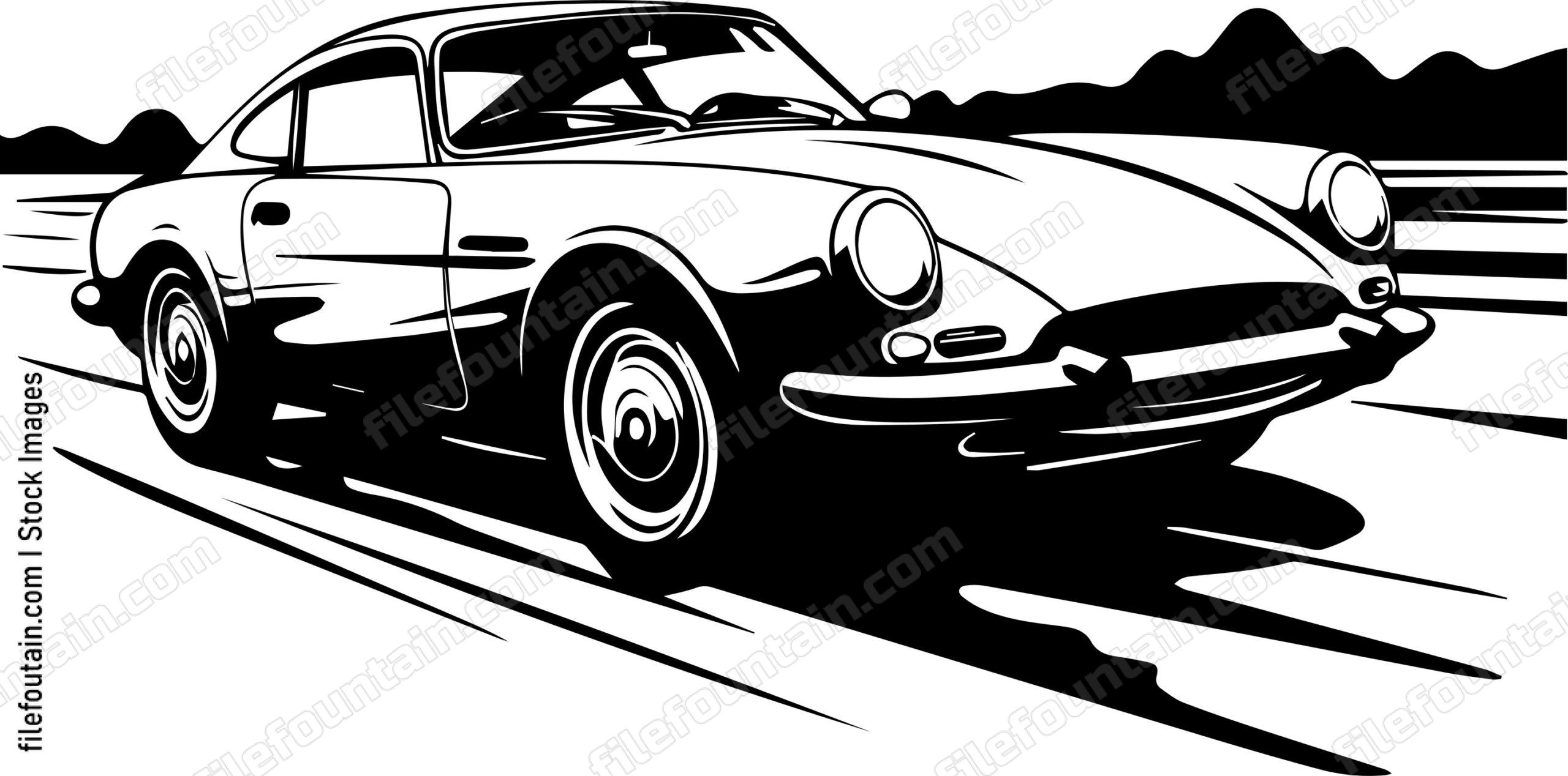 High Speed Car Driving