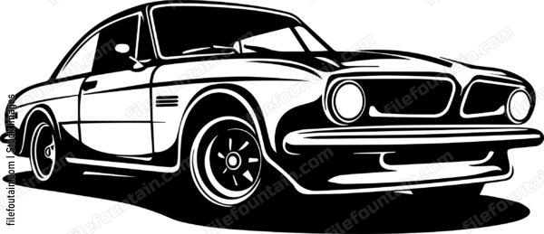 High Speed Retro Racing Car