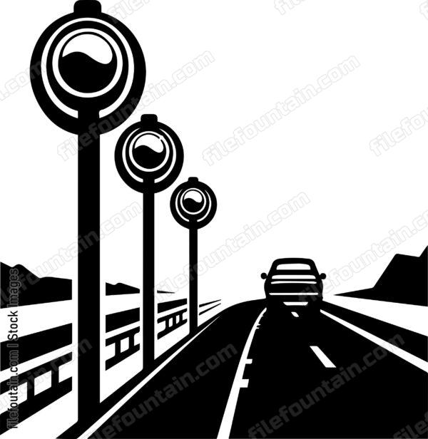 Highway Road Car Driving