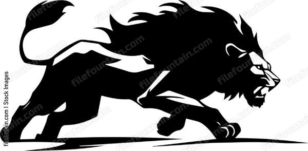 Lion Running