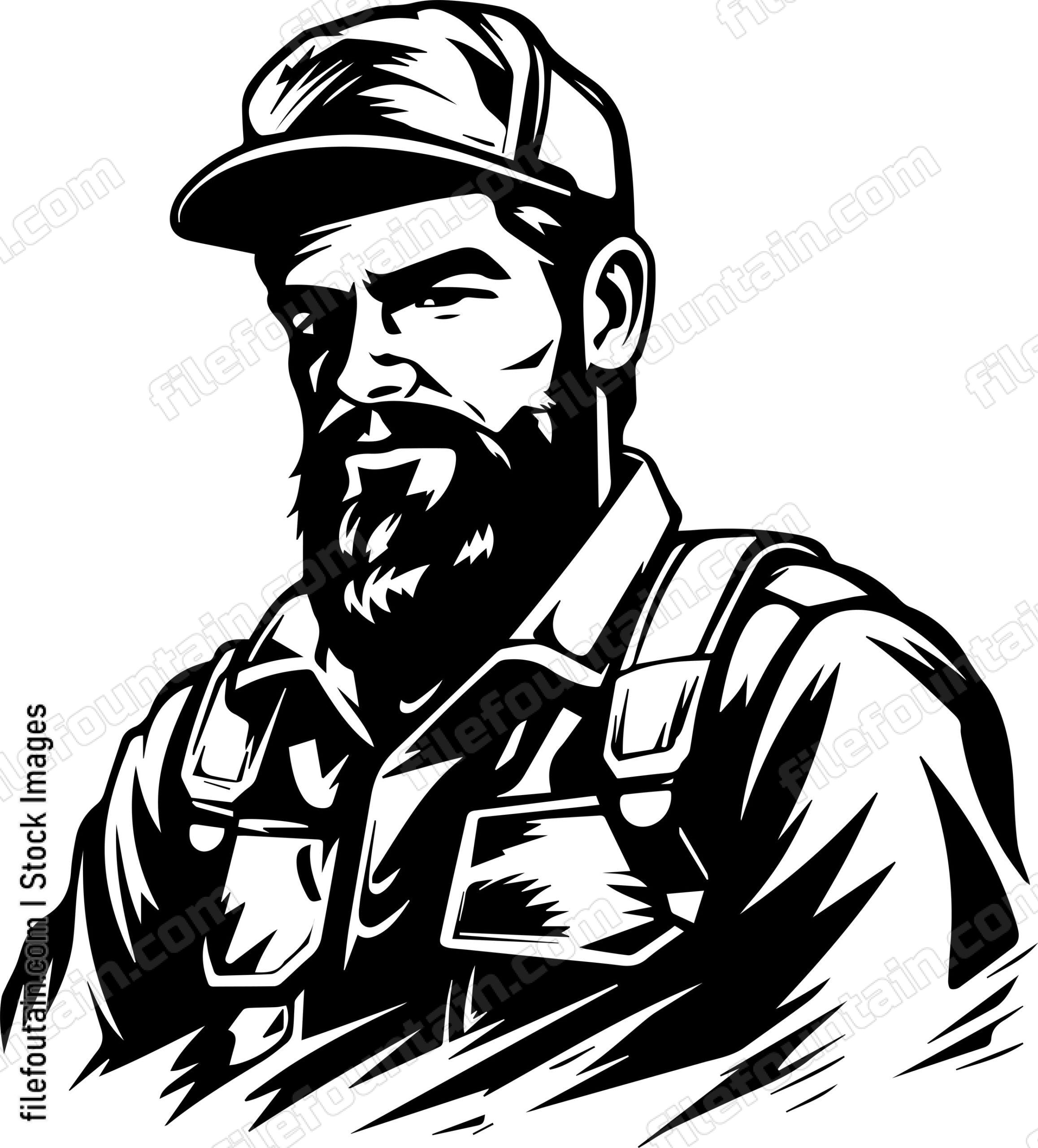 Lumberjack Modern Harvester