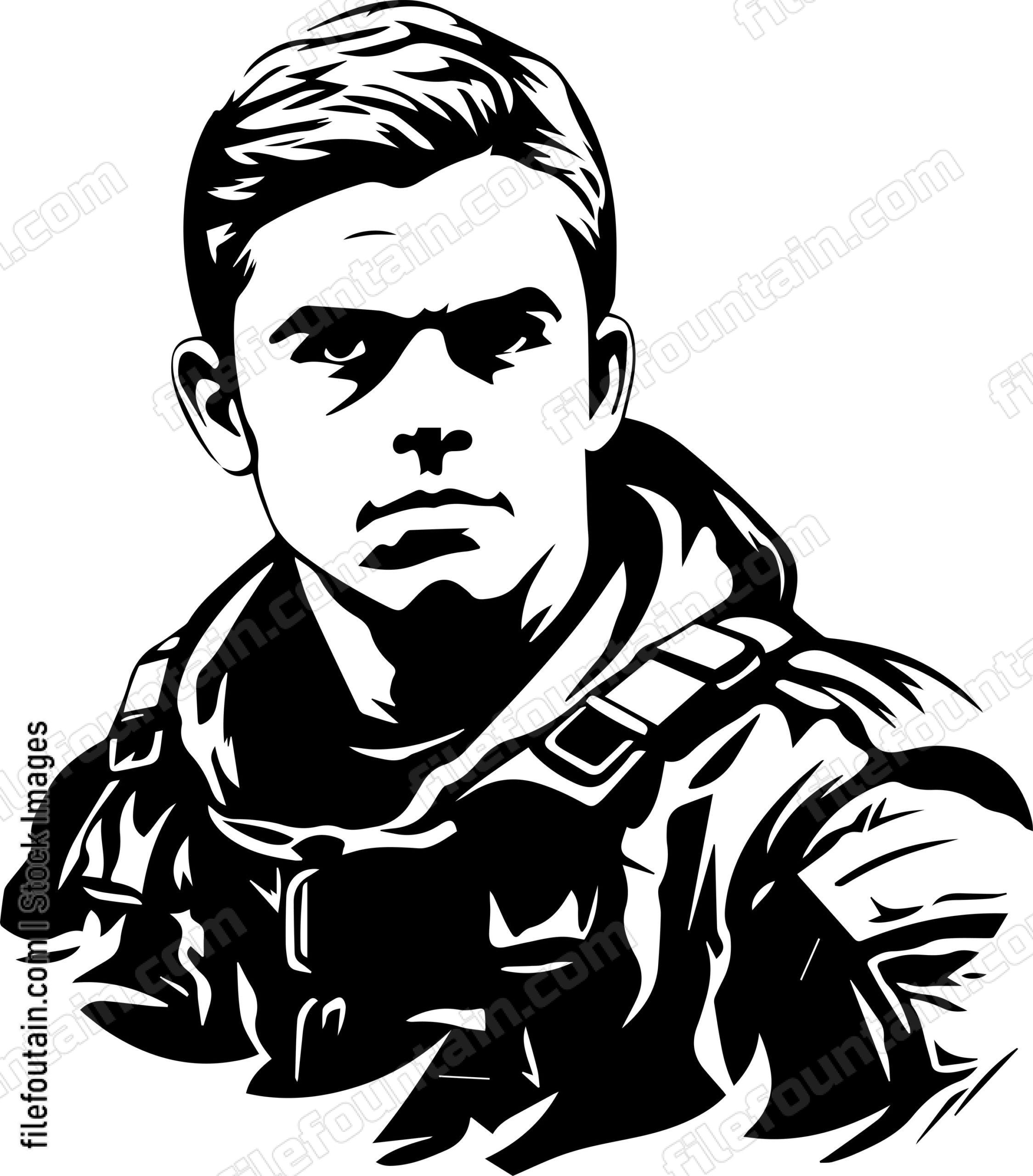 Marine army soldier