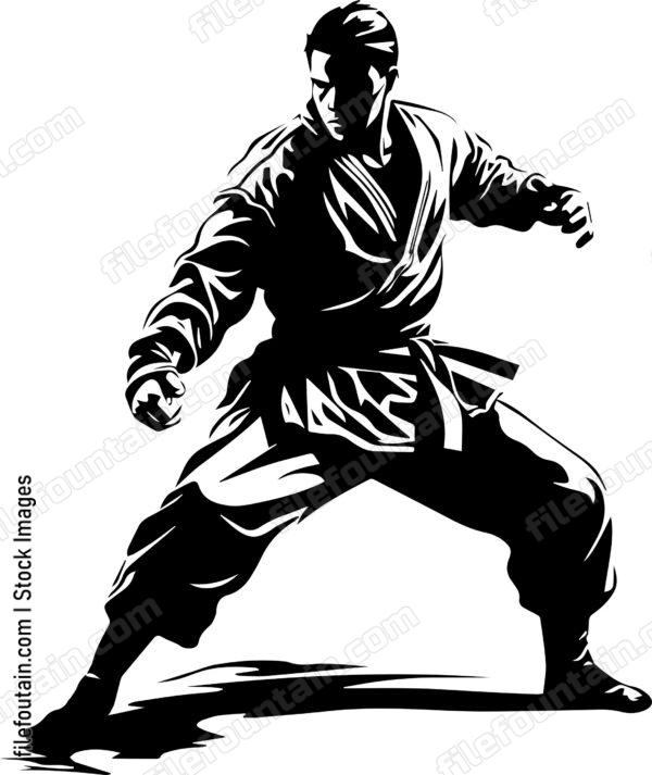 Martial Arts Mascot