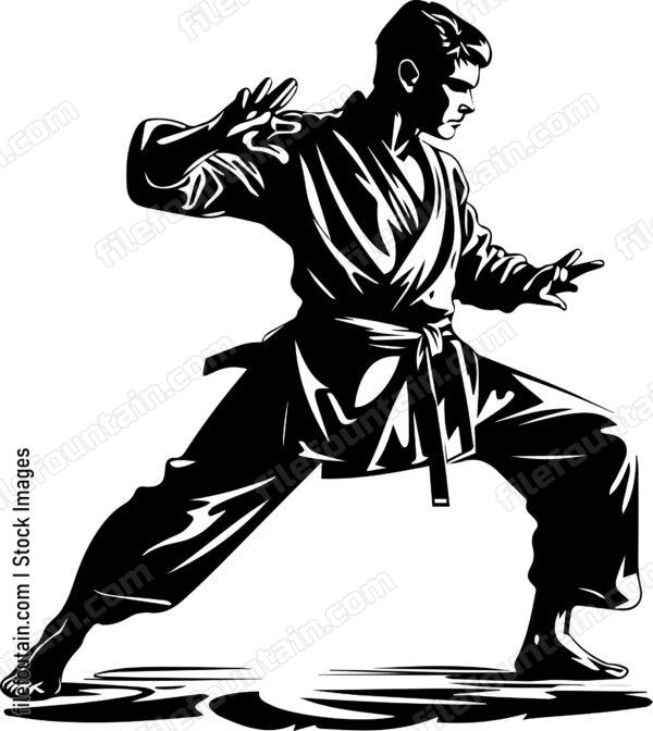 Martial Arts Mascot