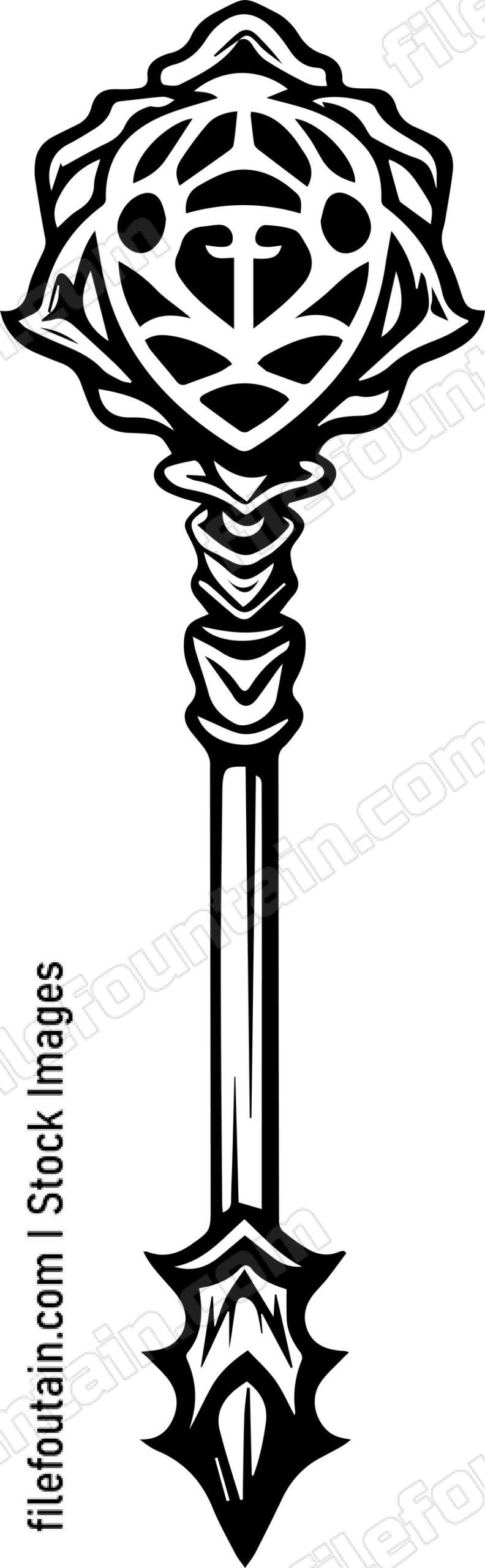 Medieval Flanged Mace