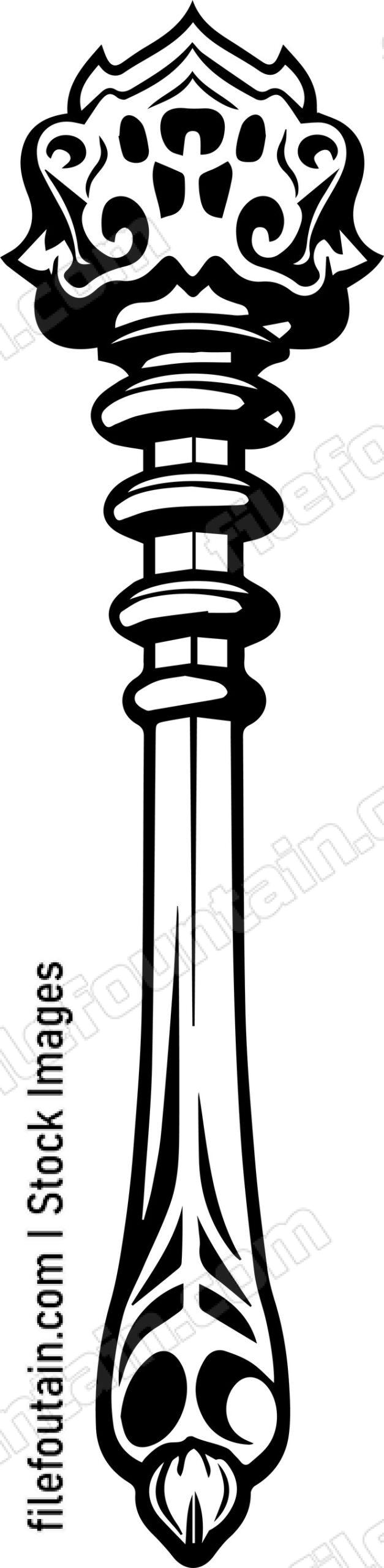 Medieval Flanged Mace