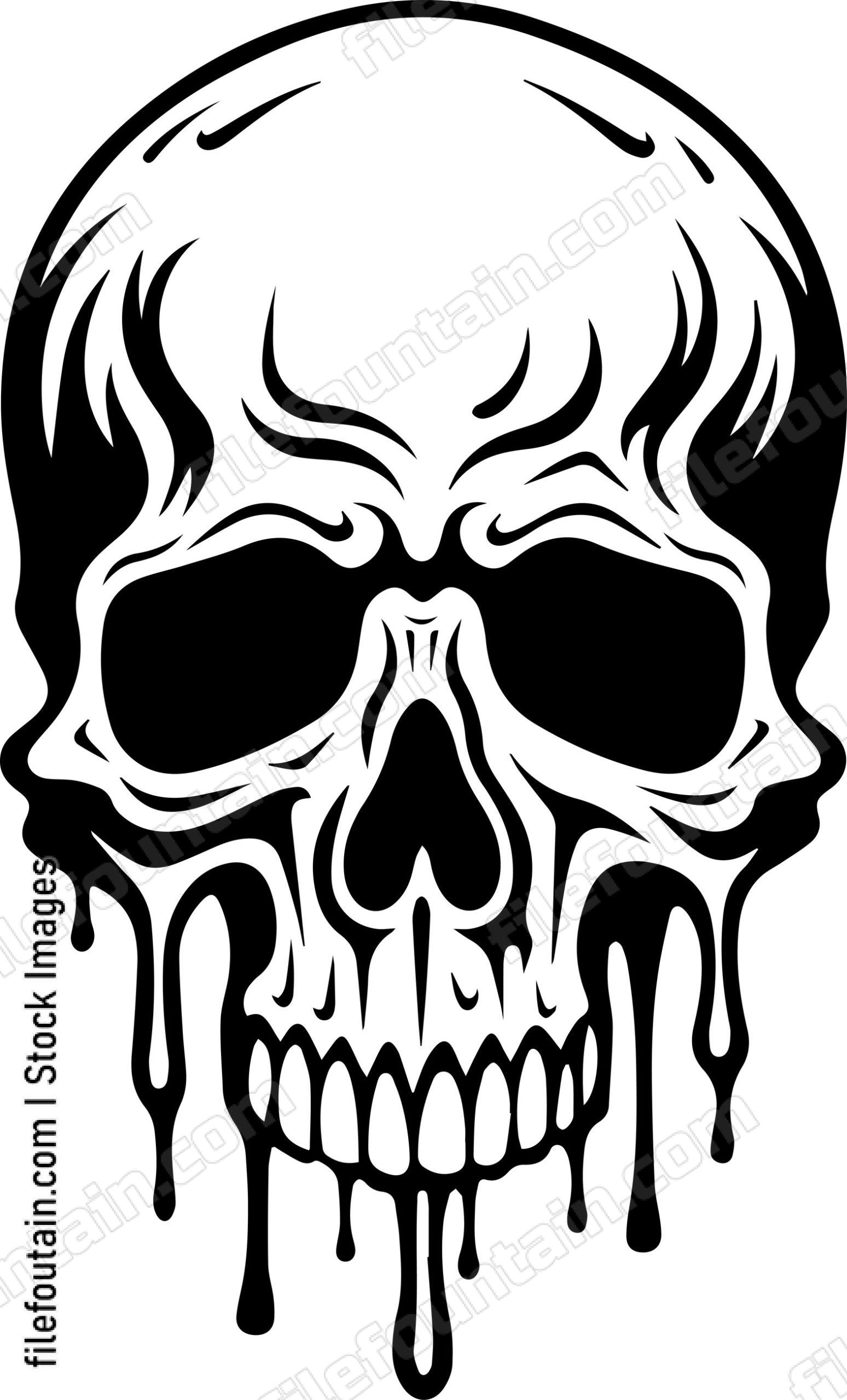 Melting Skull