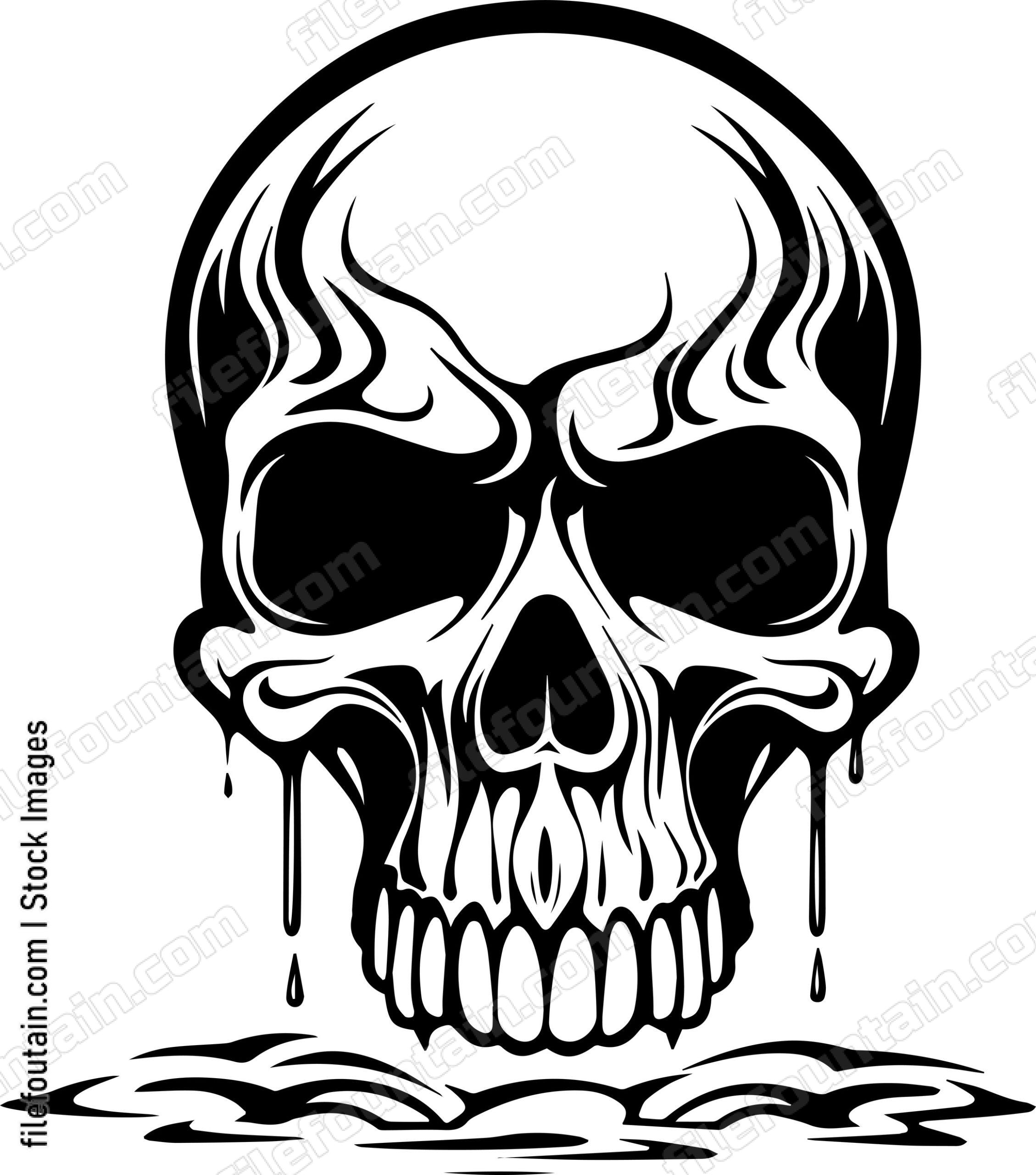 Melting Skull