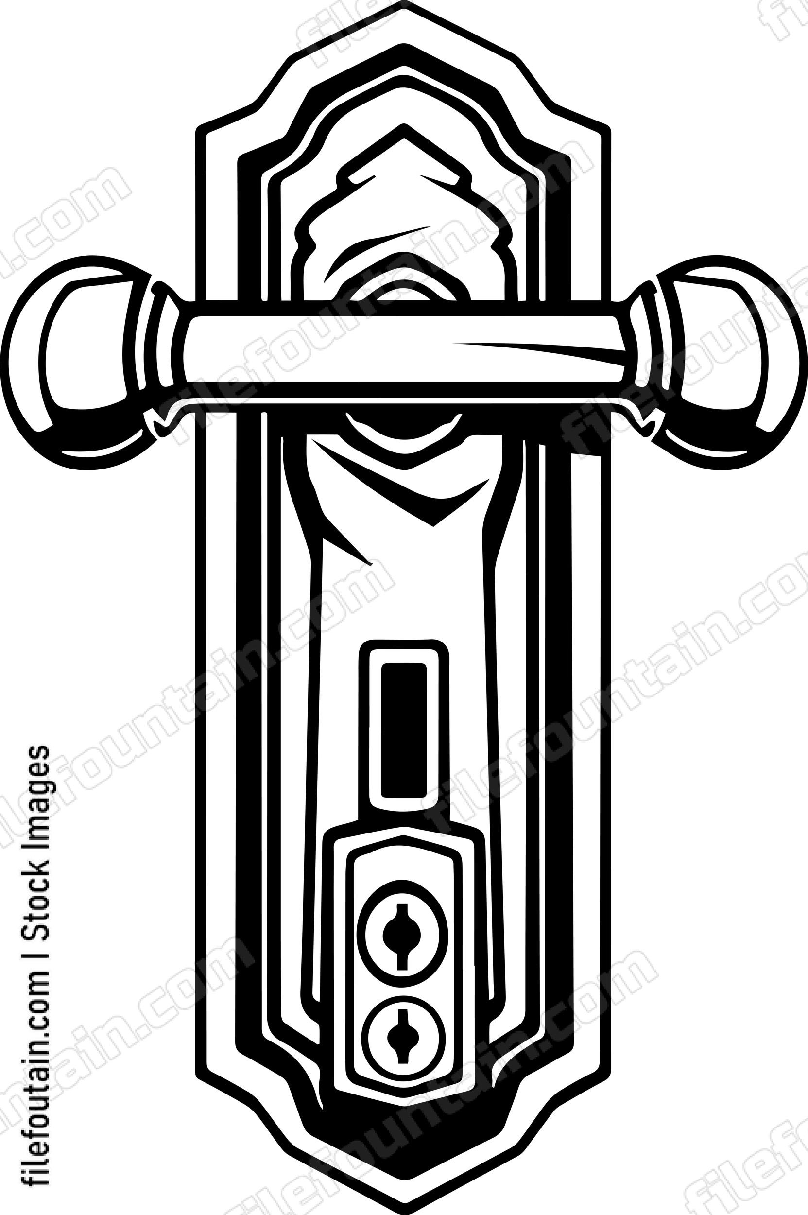Metal Door Handle Lock