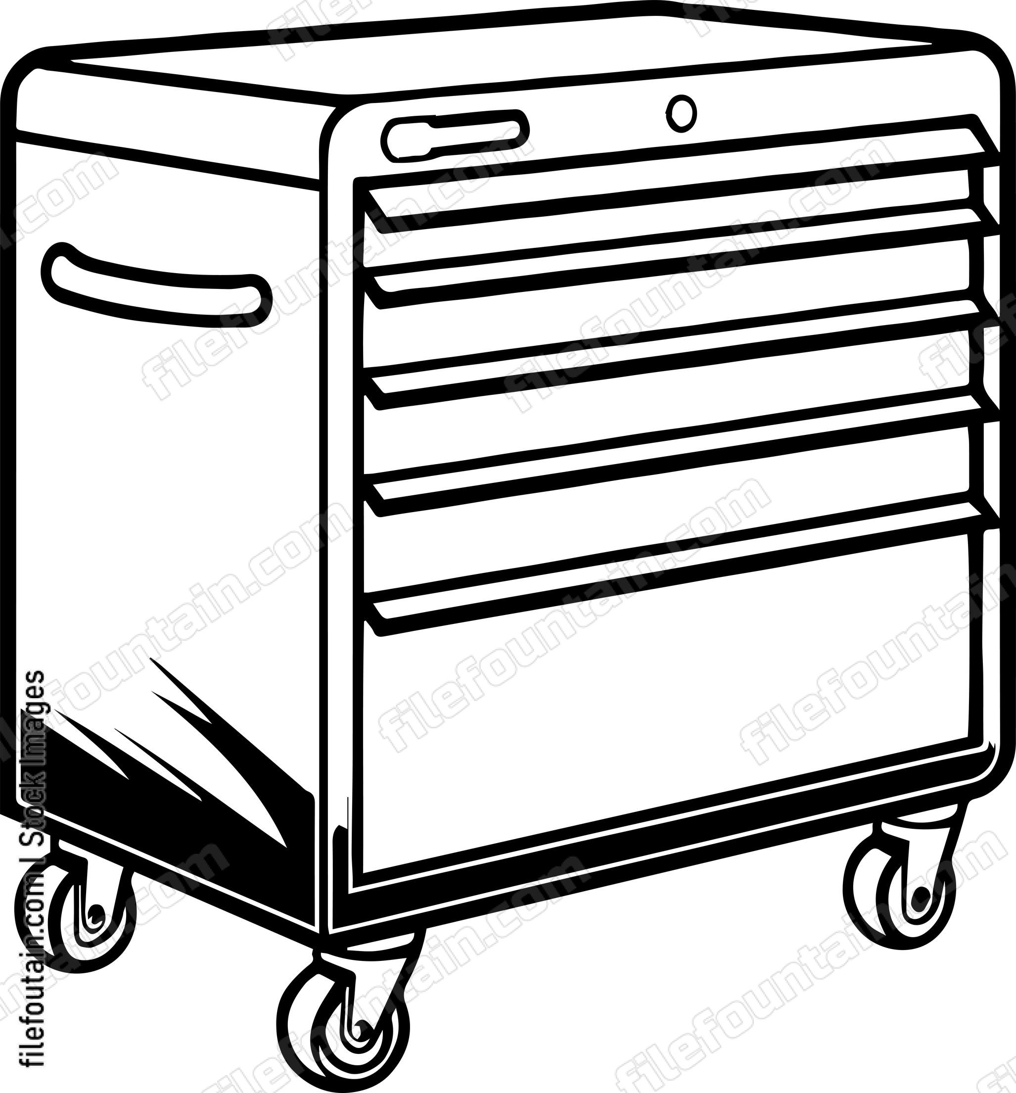 Mobile Tool Cabinet