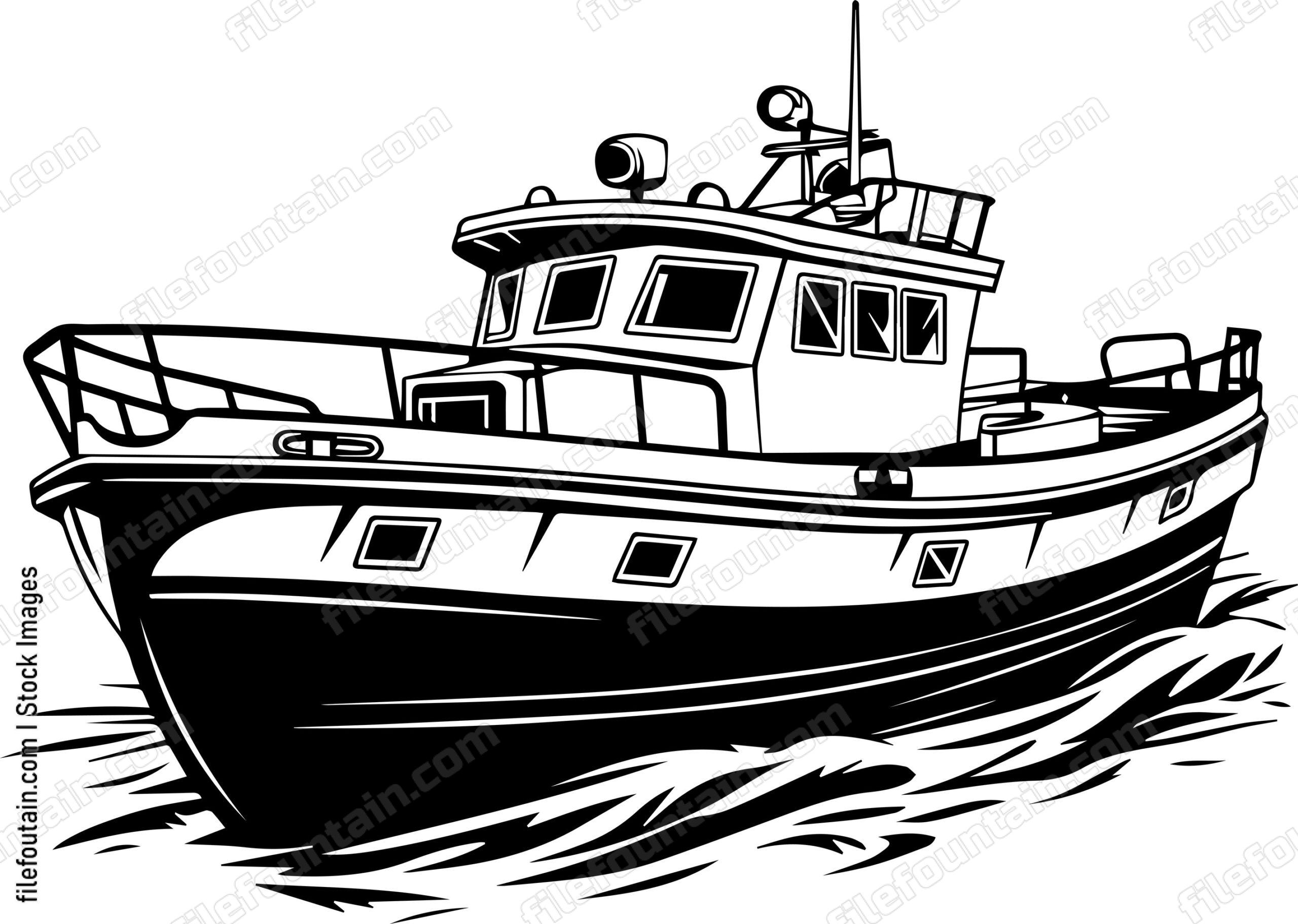 Motor Boat Fishing Boating