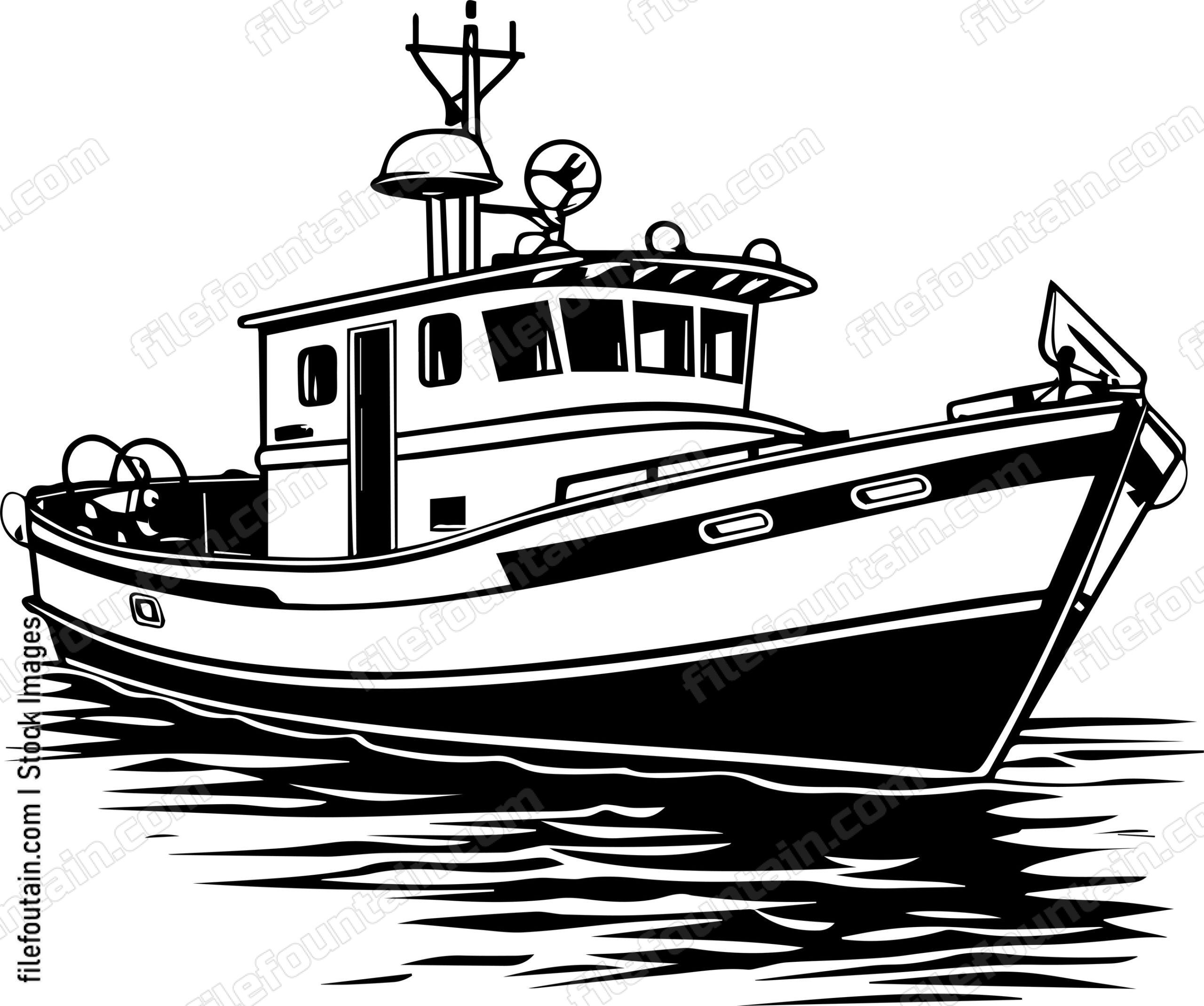 Motor Boat Fishing Boating