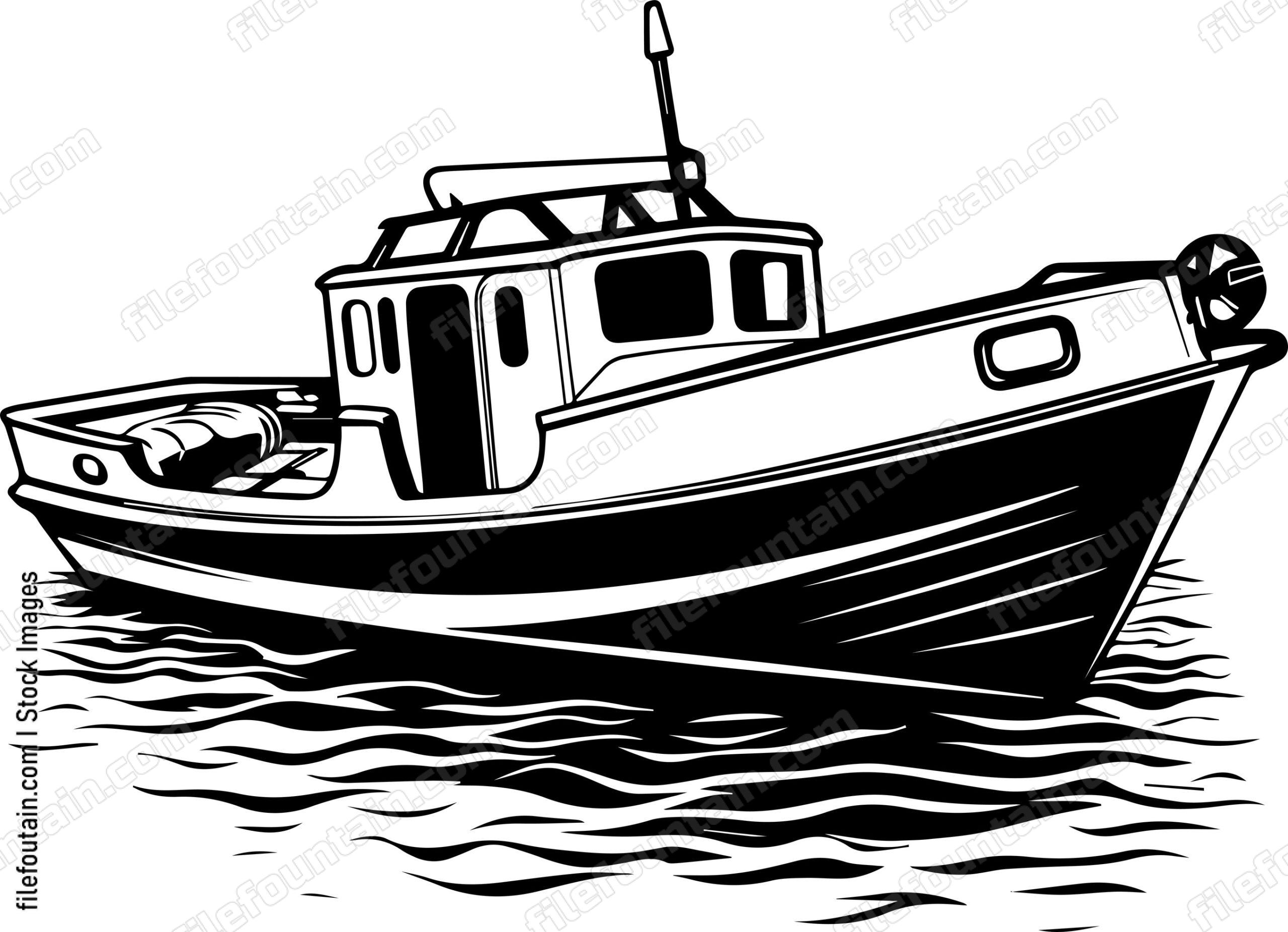 Motor Boat Fishing Boating