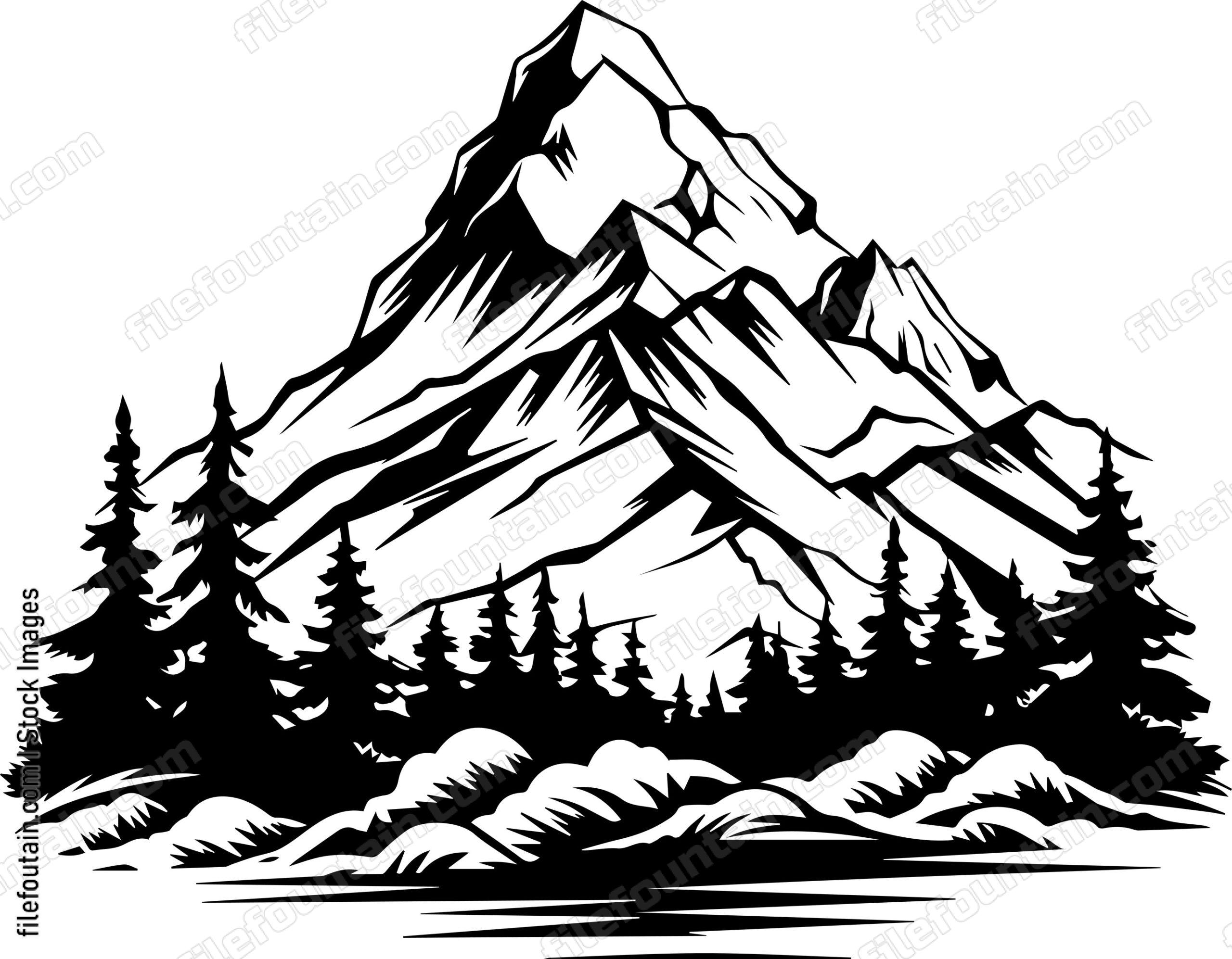 Mountain And Forest