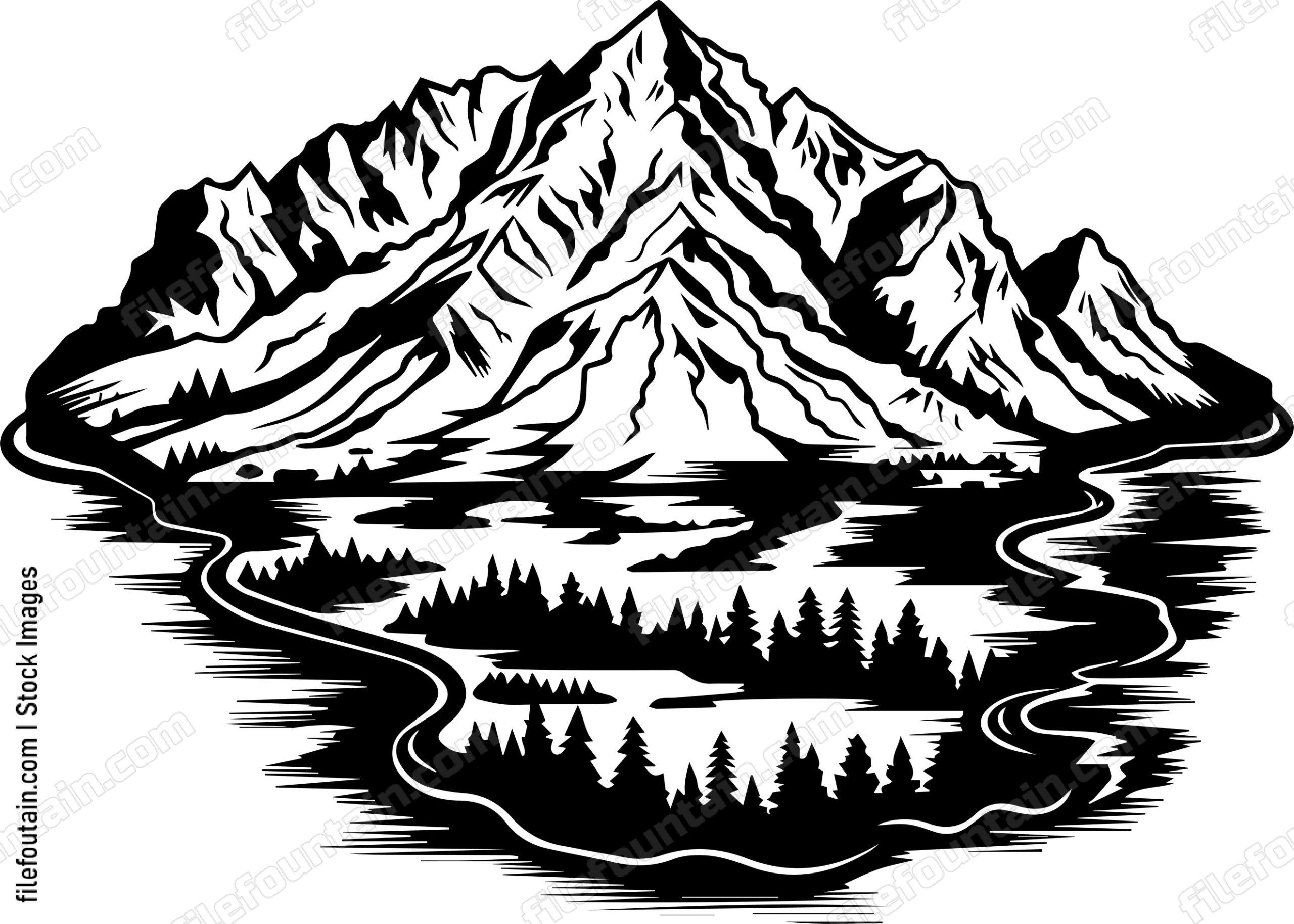 Mountain Birds eye view