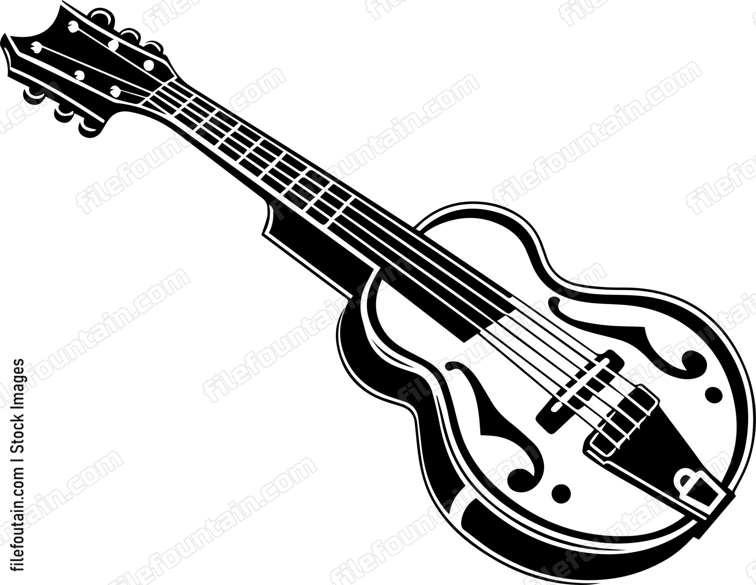 Musical Instrument oriental guital violin