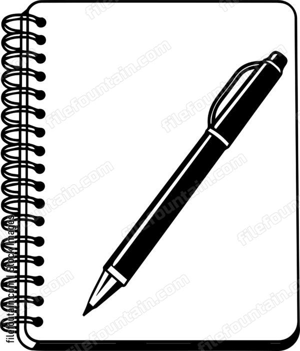 Notebook And Pen