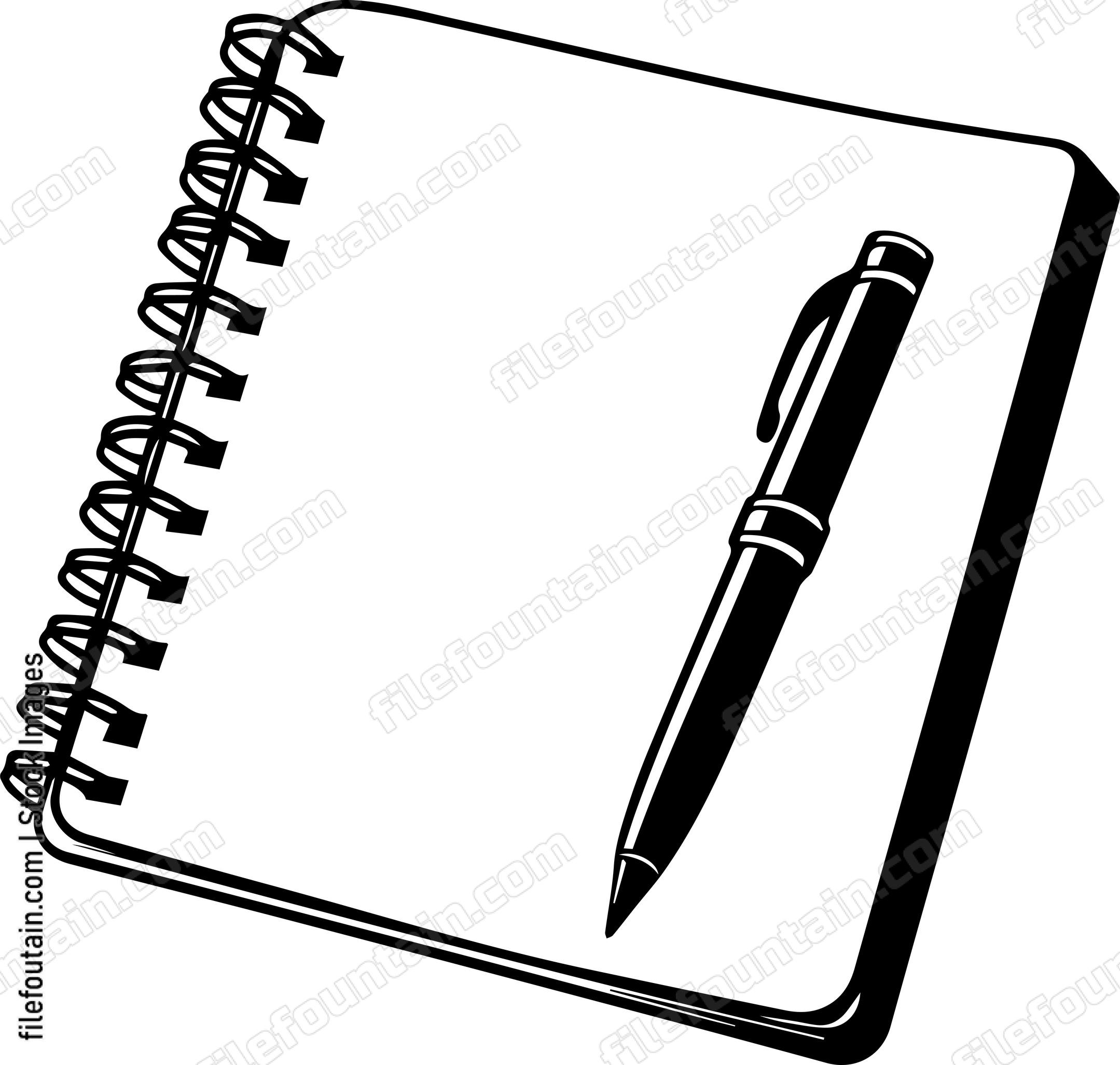 Notebook And Pen