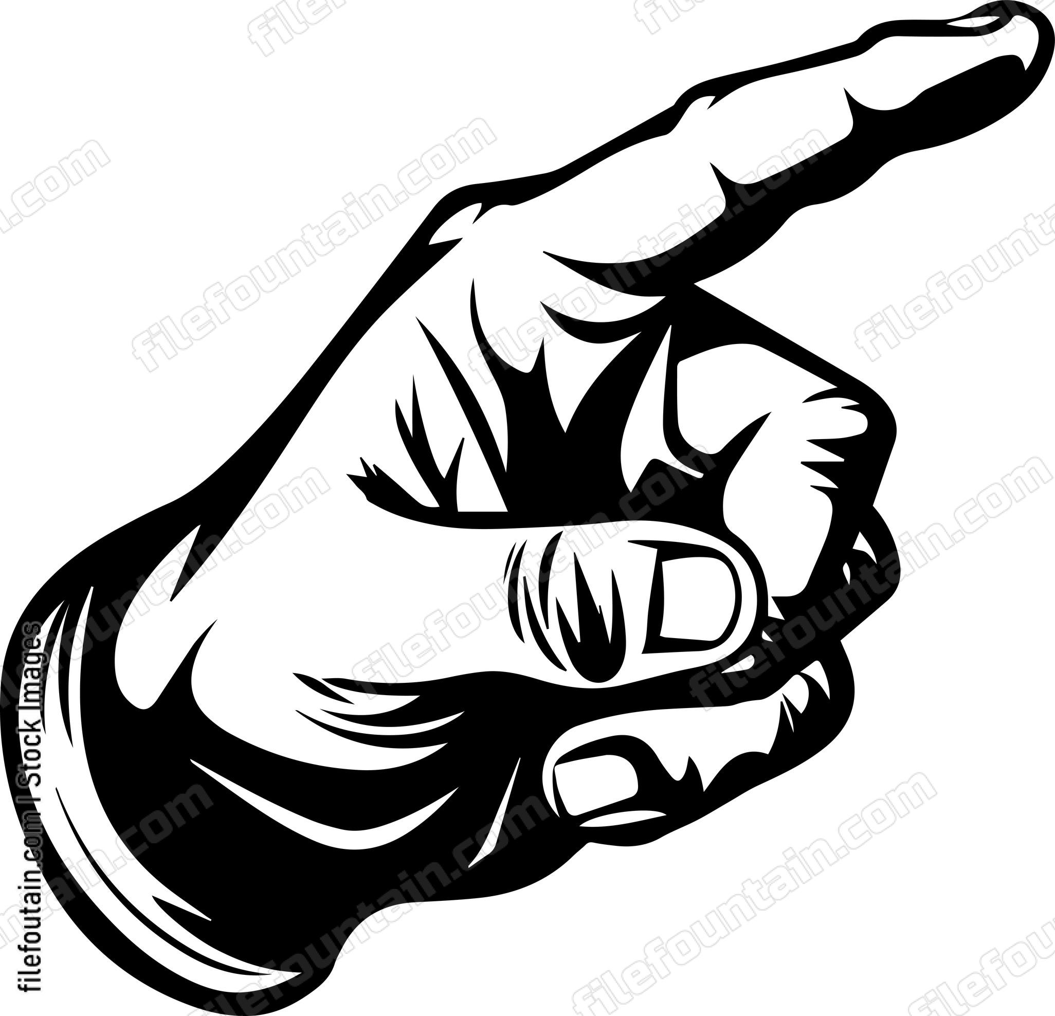 Pointing Index Finger