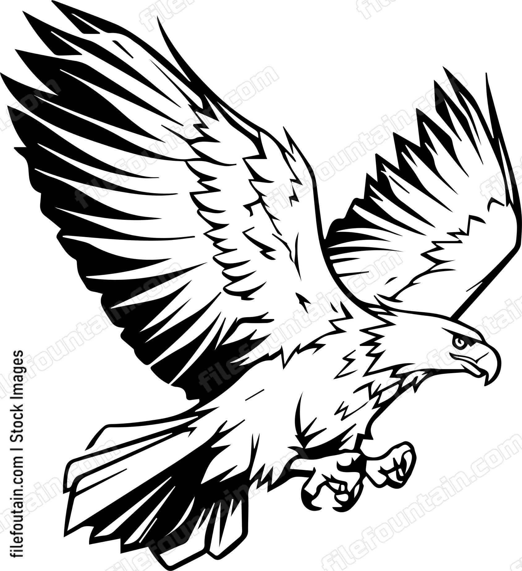 Predator Bird Mascot