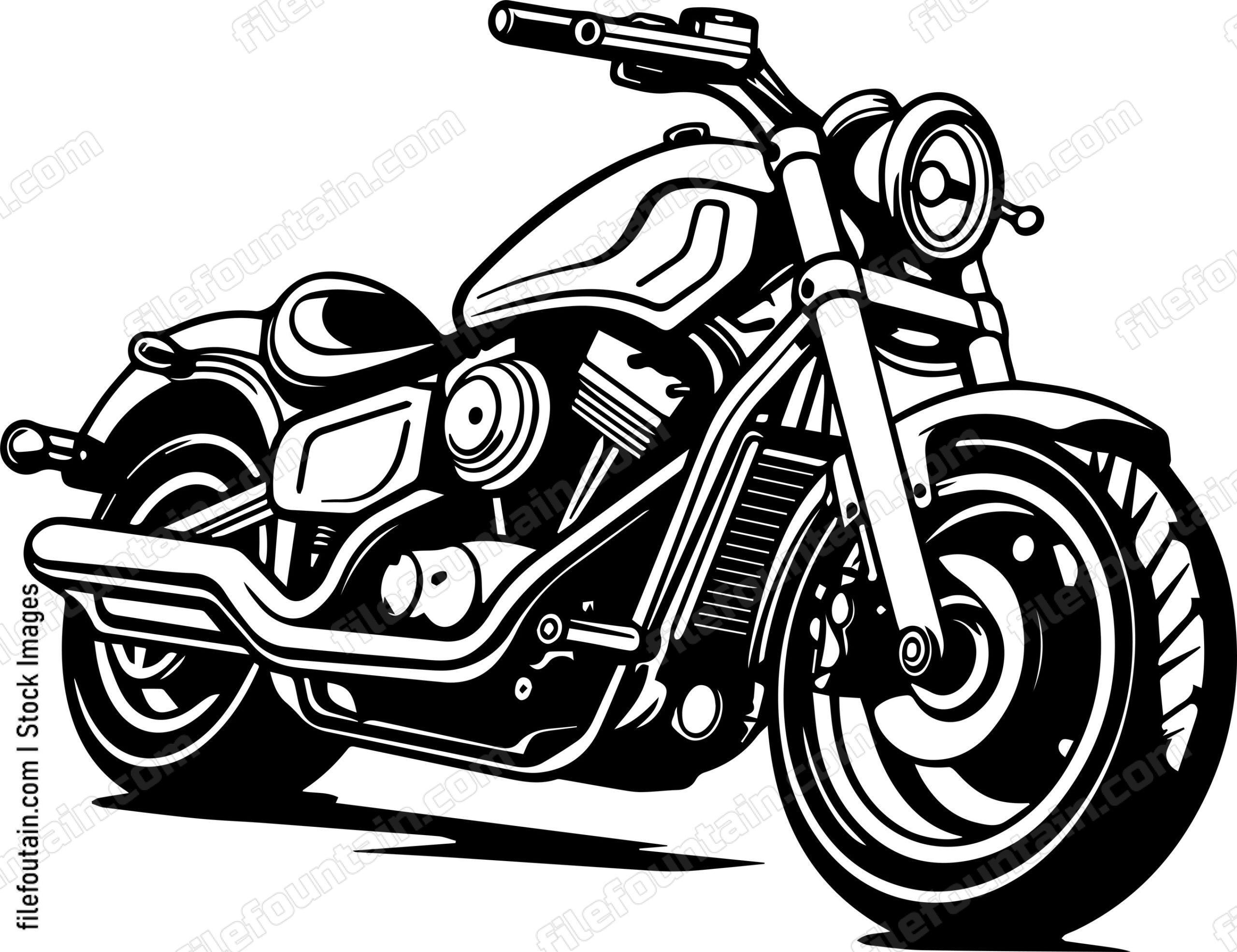 Retro Motorcycle