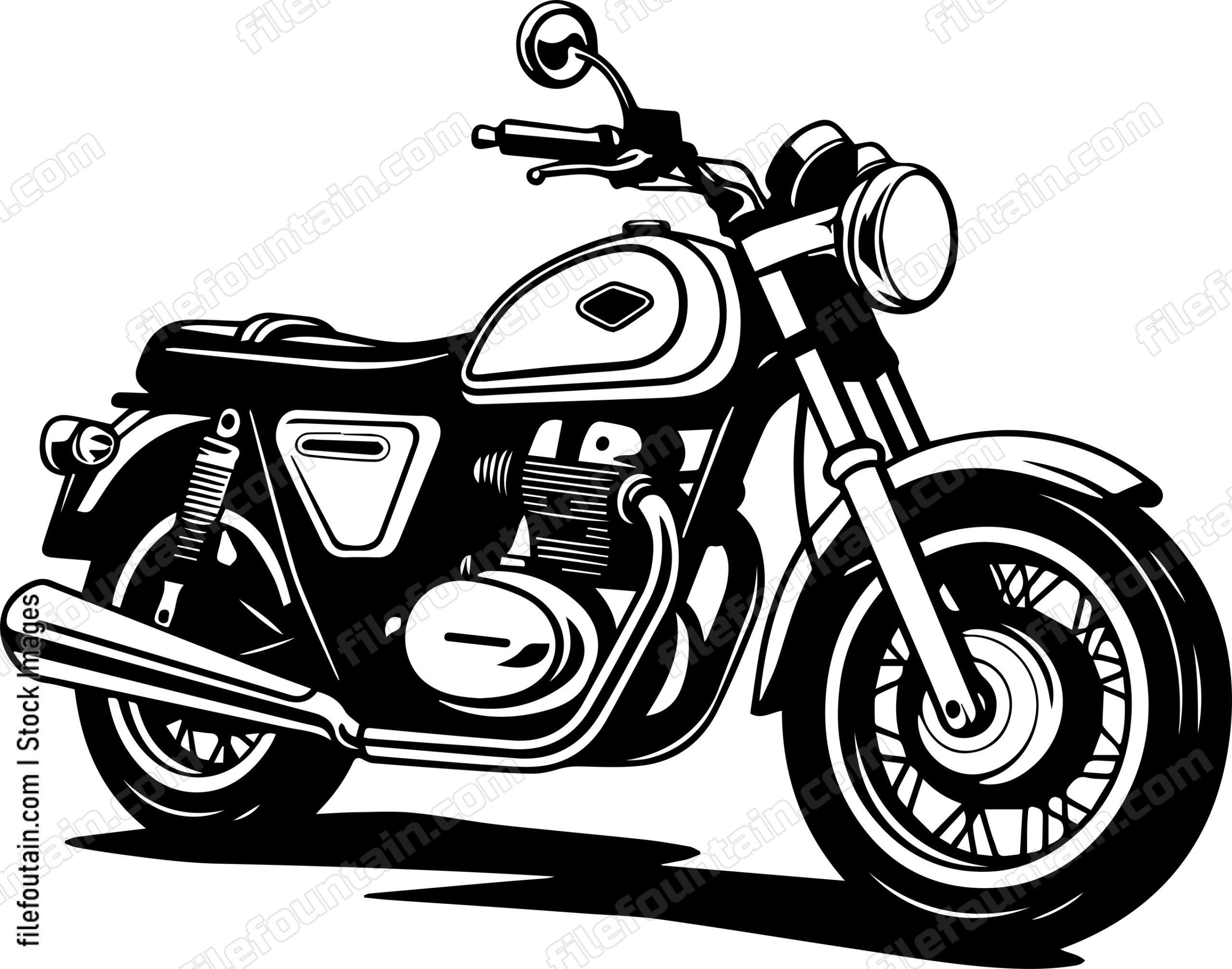 Retro Motorcycle