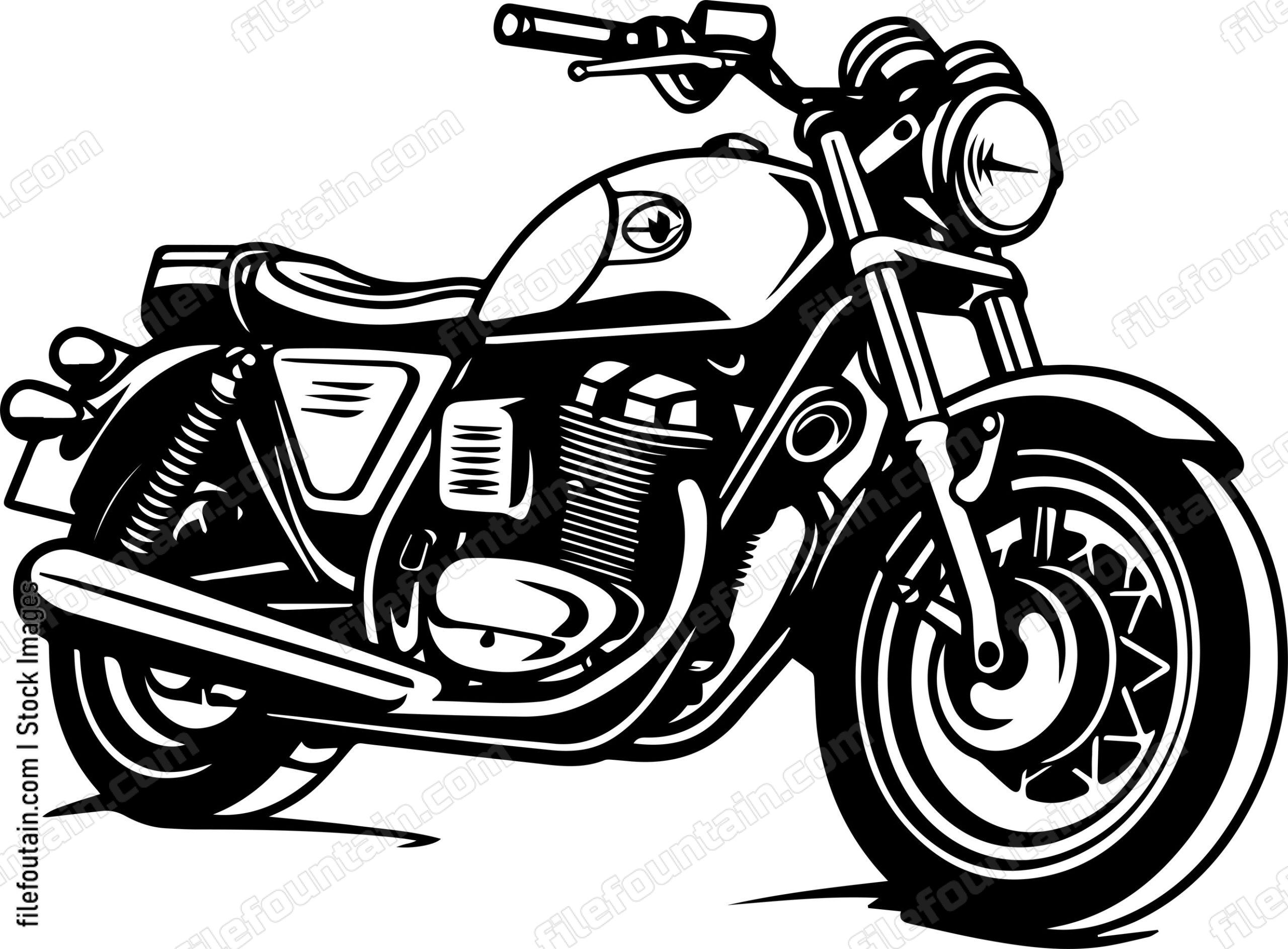 Retro Motorcycle