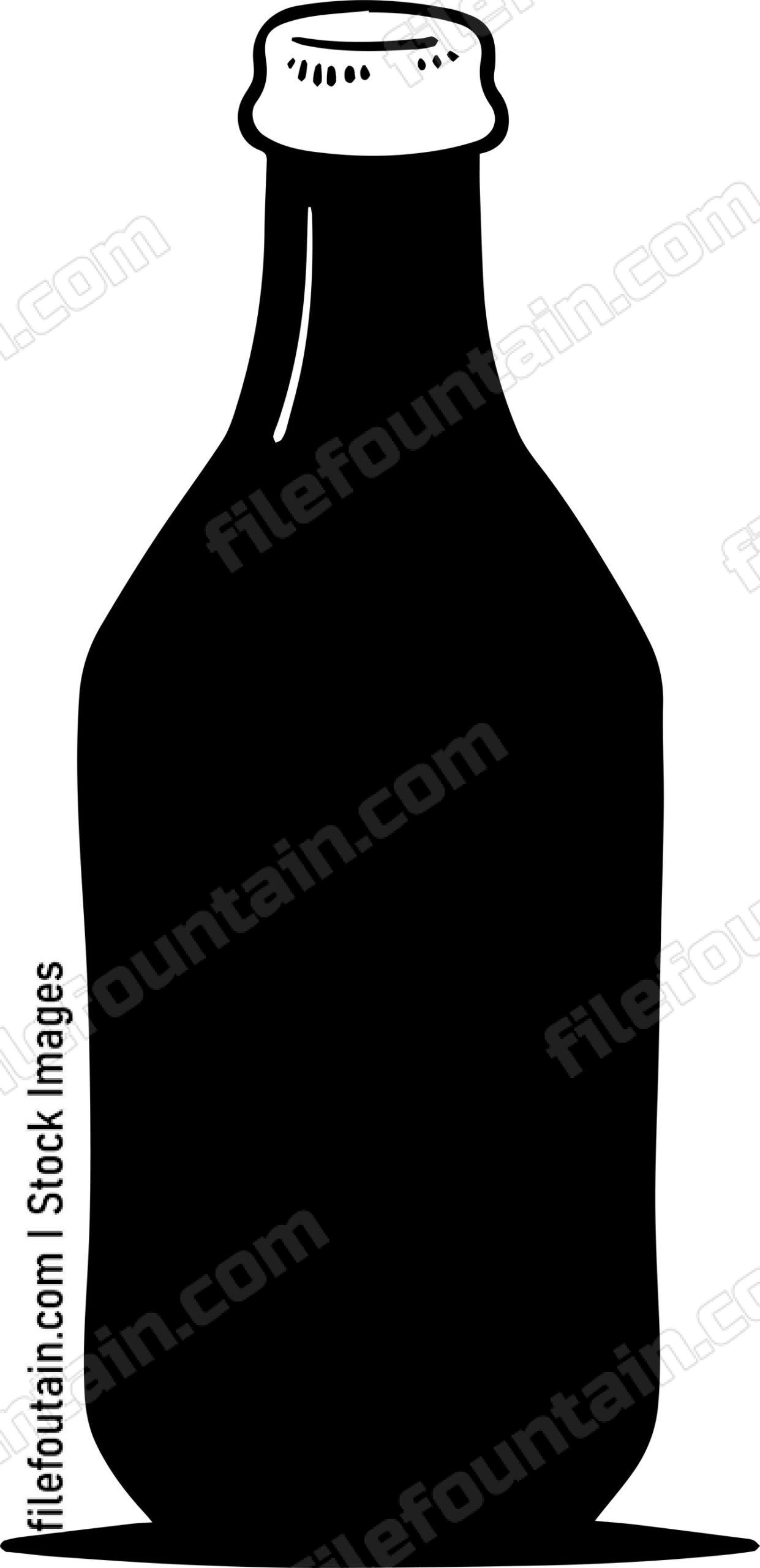 retro soda bottle