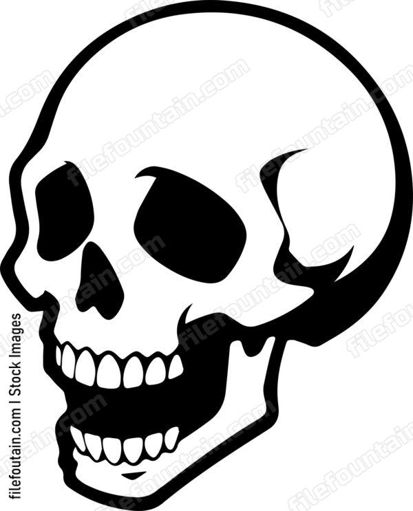 skull laughing