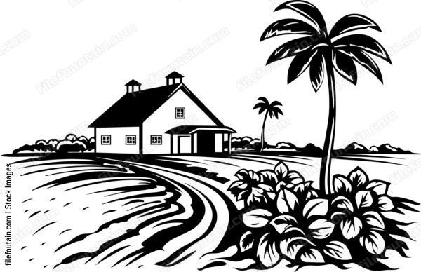 Tropical Farm House Ranch
