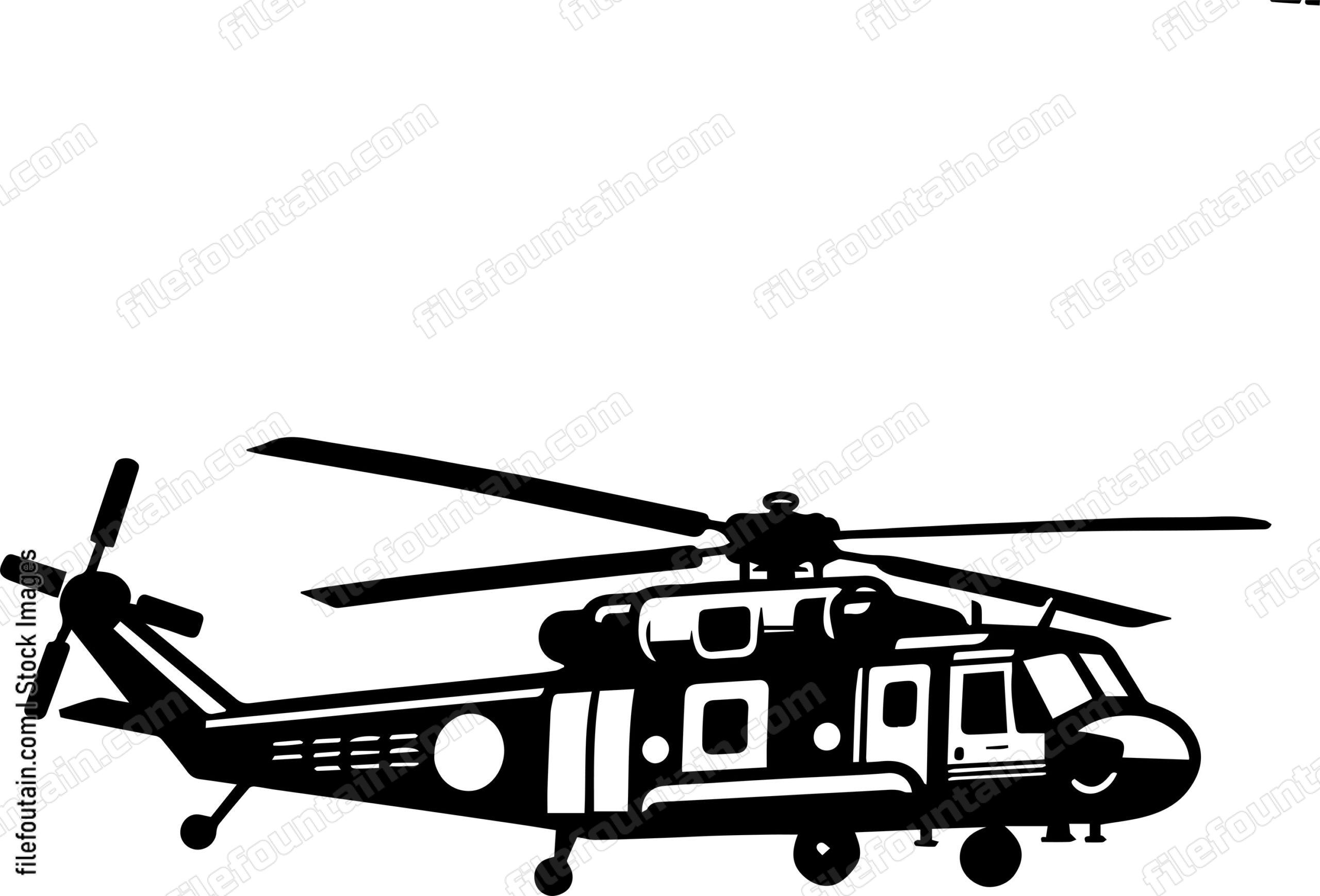 Aerial Firefighting Helicopter