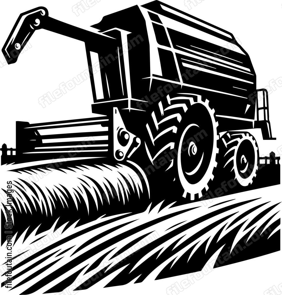 Agricultural Baler Logo Vector Design - FileFountain